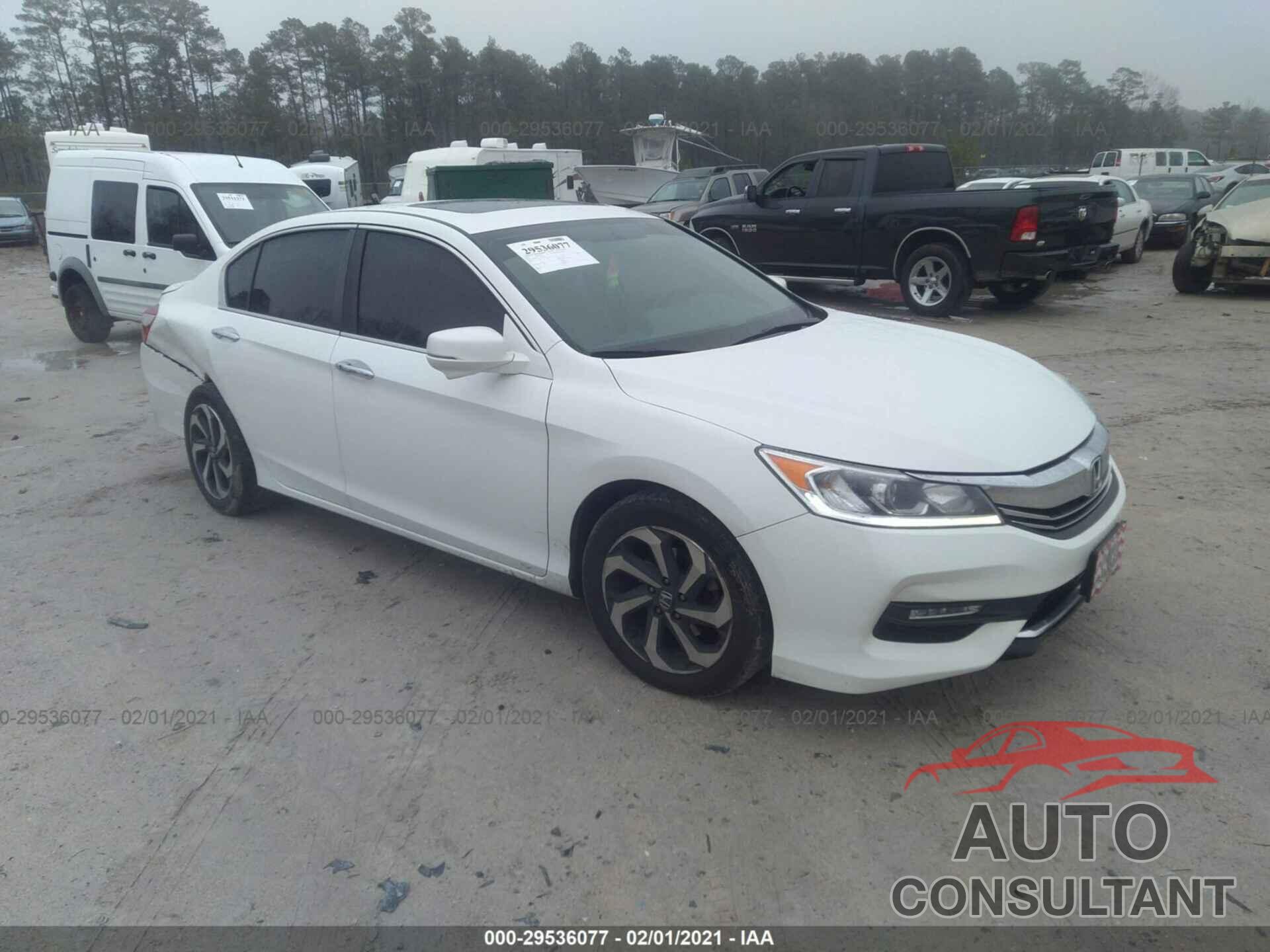 HONDA ACCORD SEDAN 2016 - 1HGCR2F74GA214188