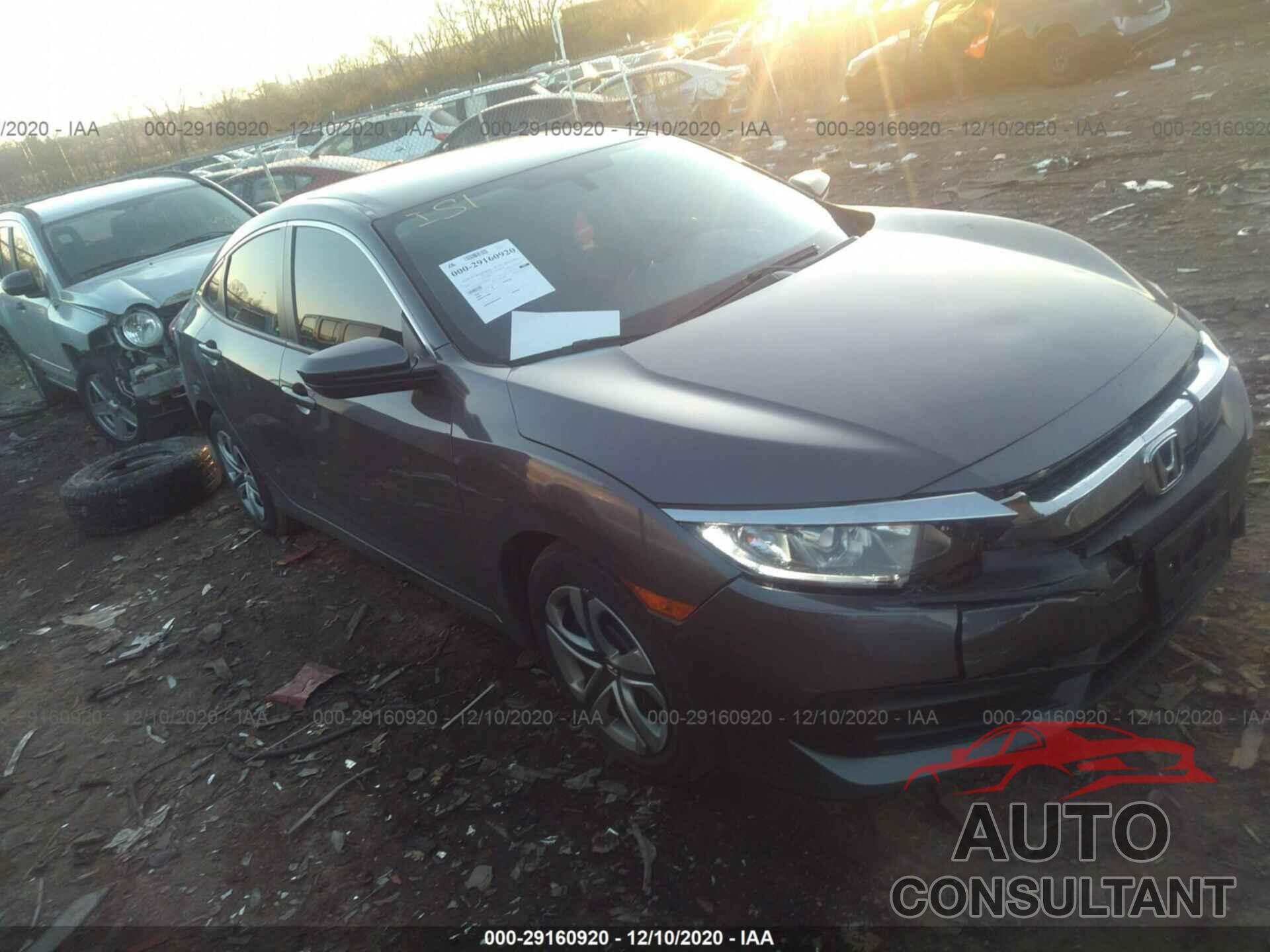 HONDA CIVIC SEDAN 2018 - 2HGFC2F54JH583798