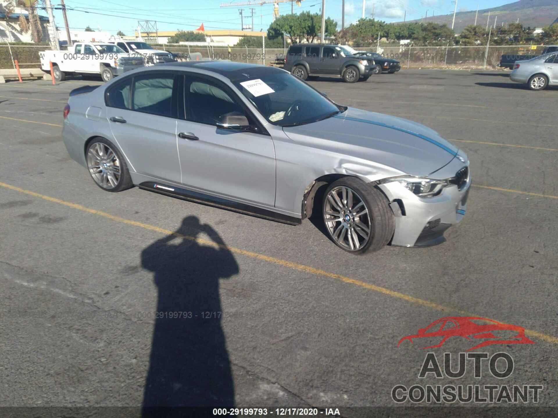 BMW 3 SERIES 2016 - WBA8B3G50GNT92150