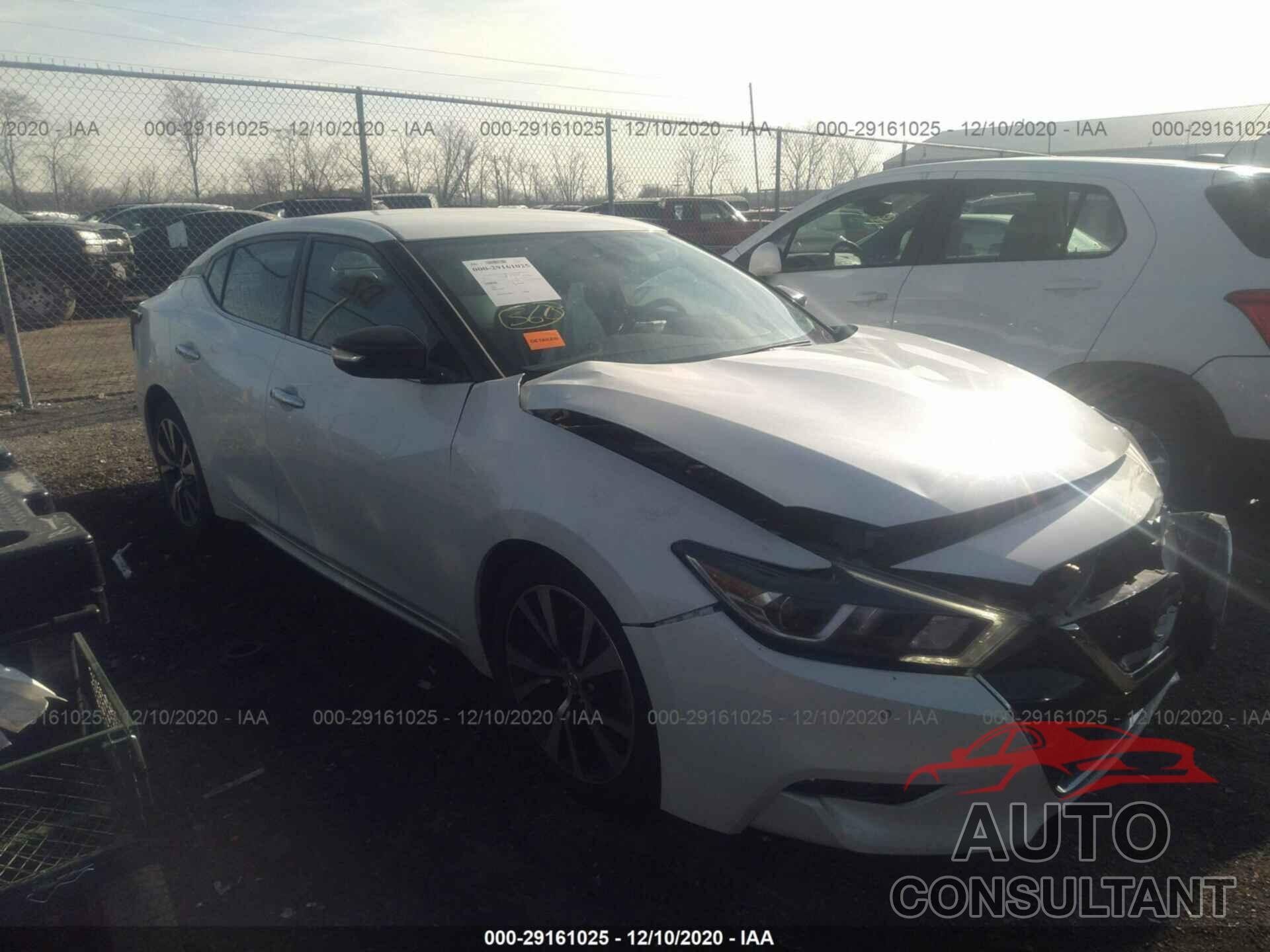 NISSAN MAXIMA 2018 - 1N4AA6AP1JC378463