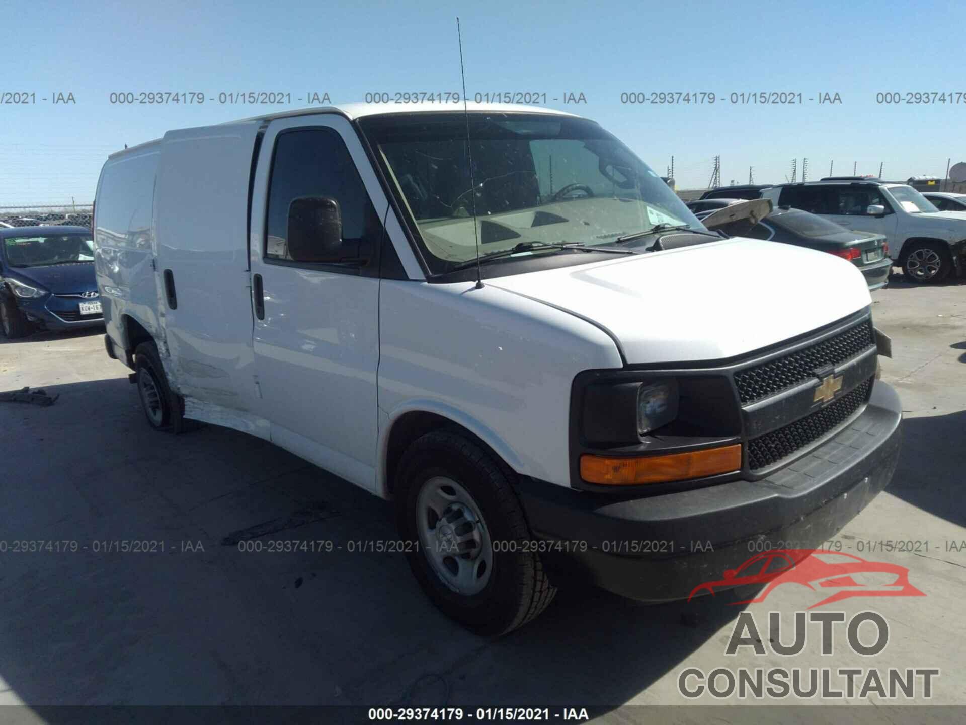 CHEVROLET EXPRESS CARGO VAN 2016 - 1GCWGAFF8G1314880