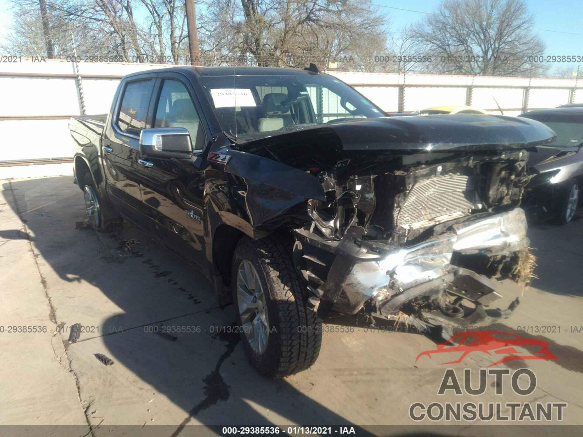 CHEVROLET SILVERADO 1500 2020 - 3GCUYGET7LG386647