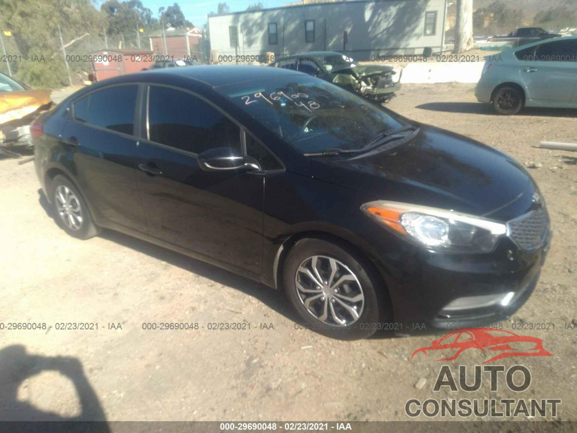 KIA FORTE 2016 - KNAFK4A62G5530821