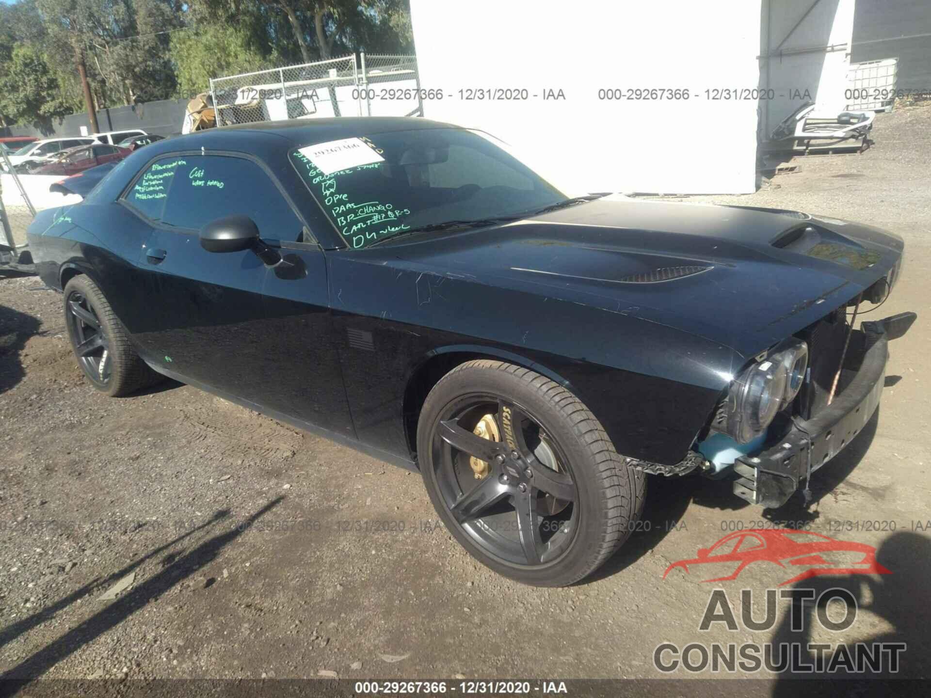 DODGE CHALLENGER 2019 - 2C3CDZFJ6KH663422