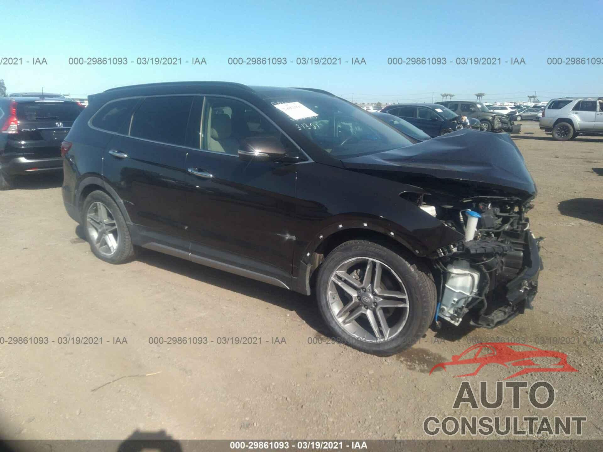 HYUNDAI SANTA FE 2018 - KM8SR4HF8JU276429