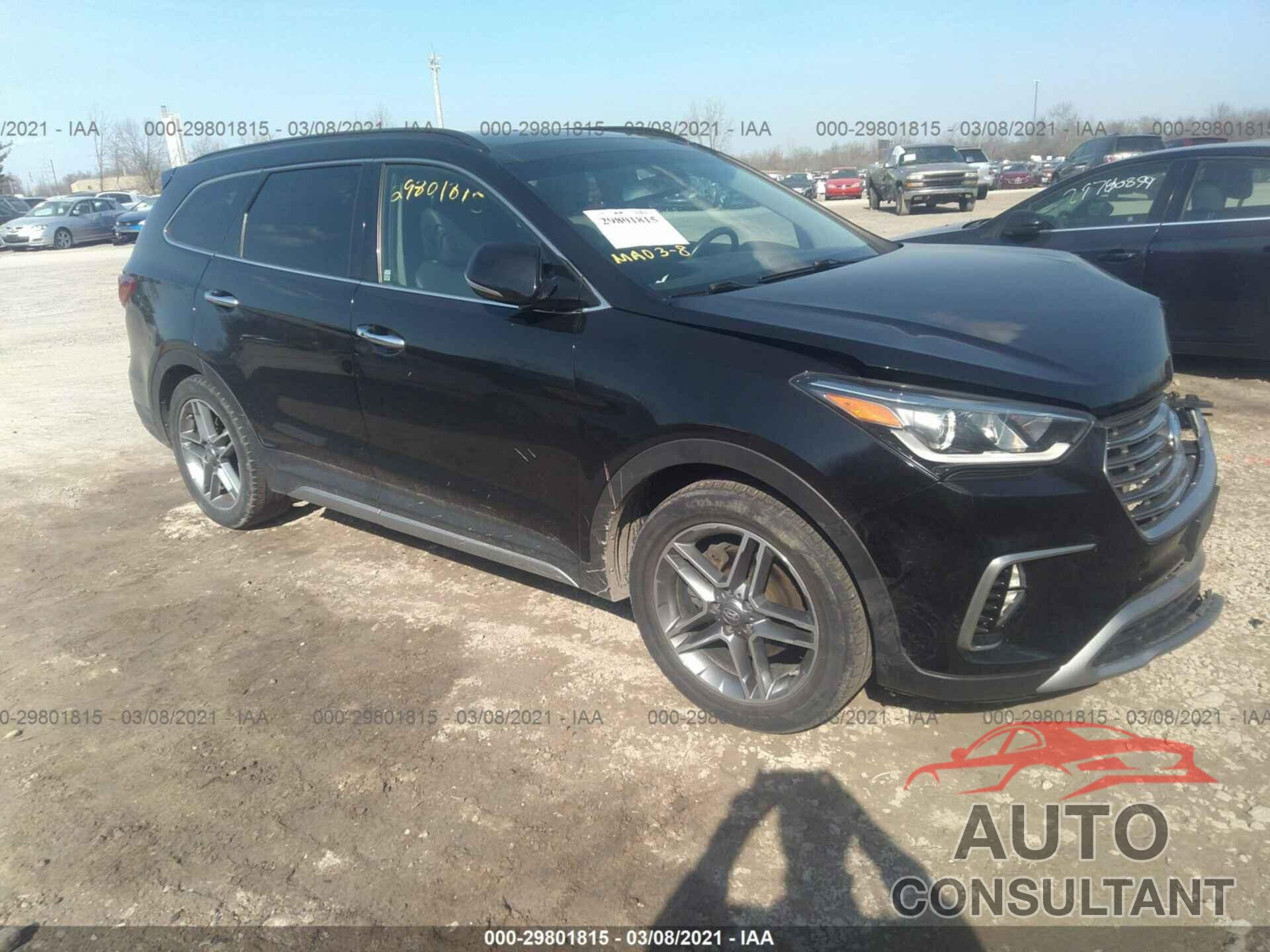 HYUNDAI SANTA FE 2017 - KM8SRDHF7HU168152