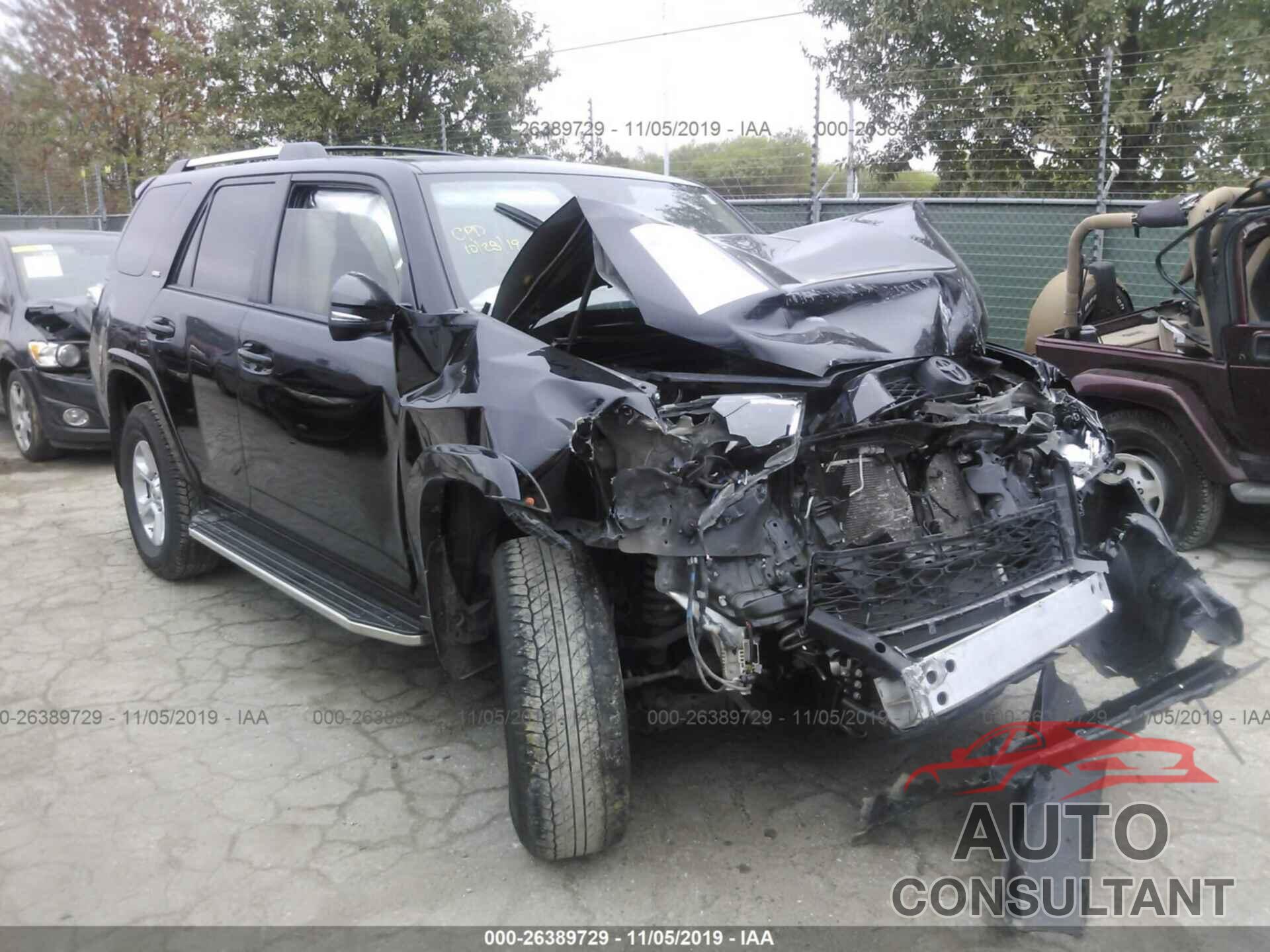 TOYOTA 4RUNNER 2019 - JTEBU5JR8K5611516