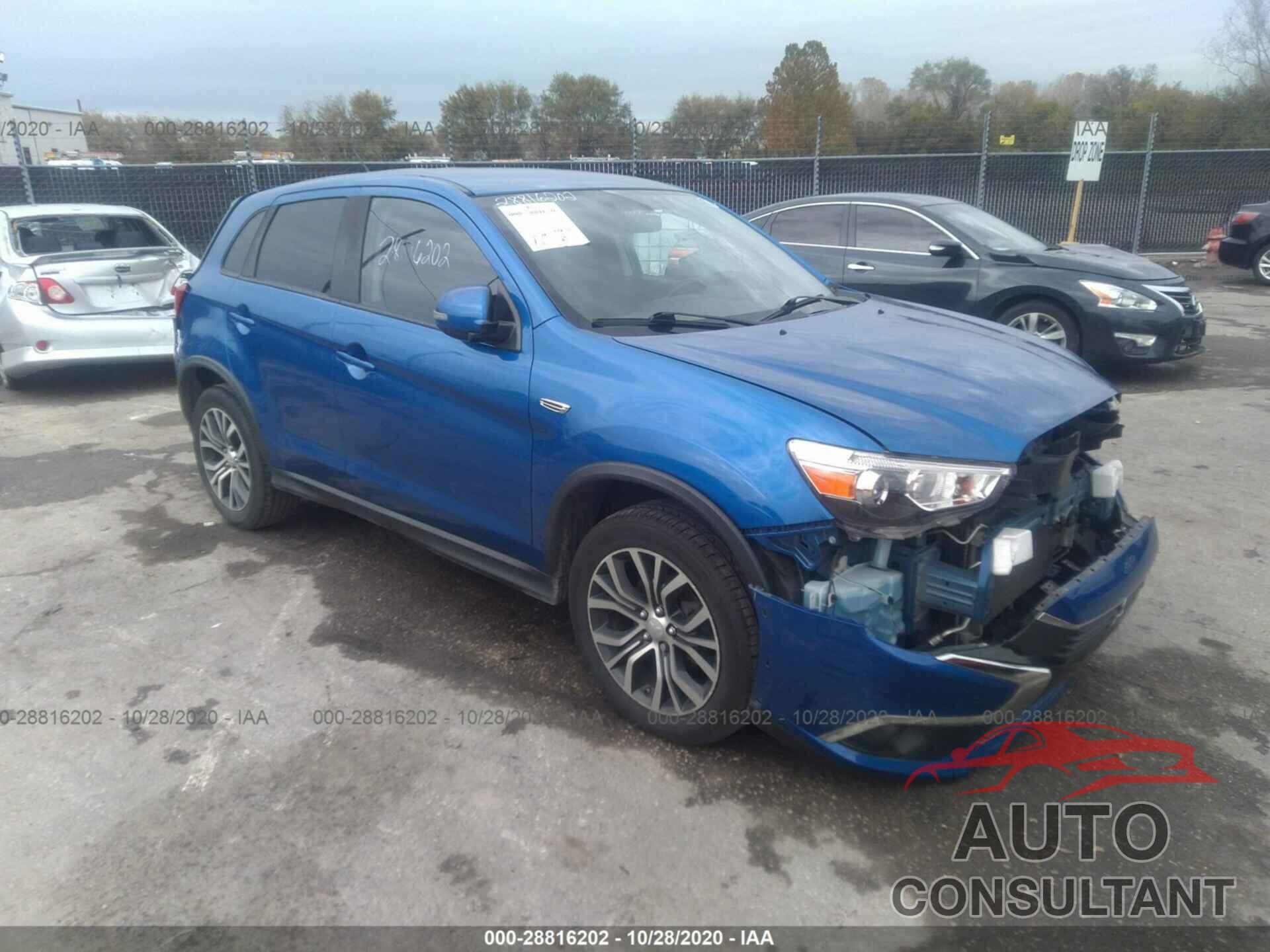 MITSUBISHI OUTLANDER SPORT 2016 - JA4AP3AU1GZ065104