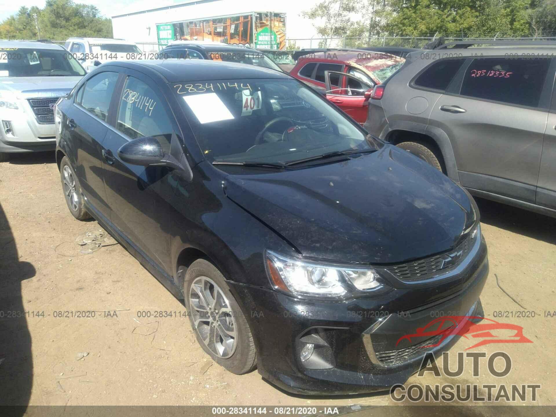 CHEVROLET SONIC 2020 - 1G1JD5SB1L4100666