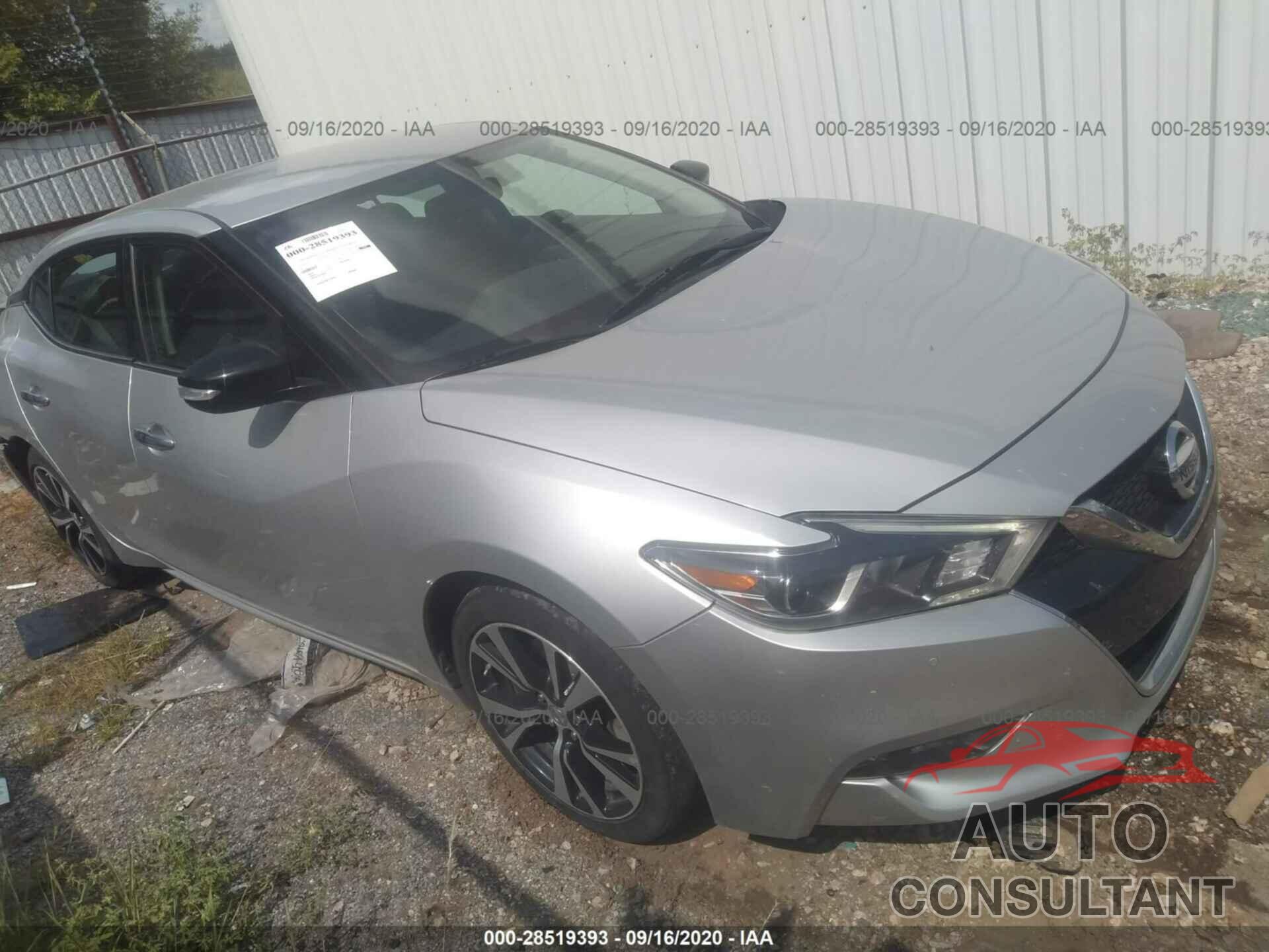 NISSAN MAXIMA 2018 - 1N4AA6AP4JC375086