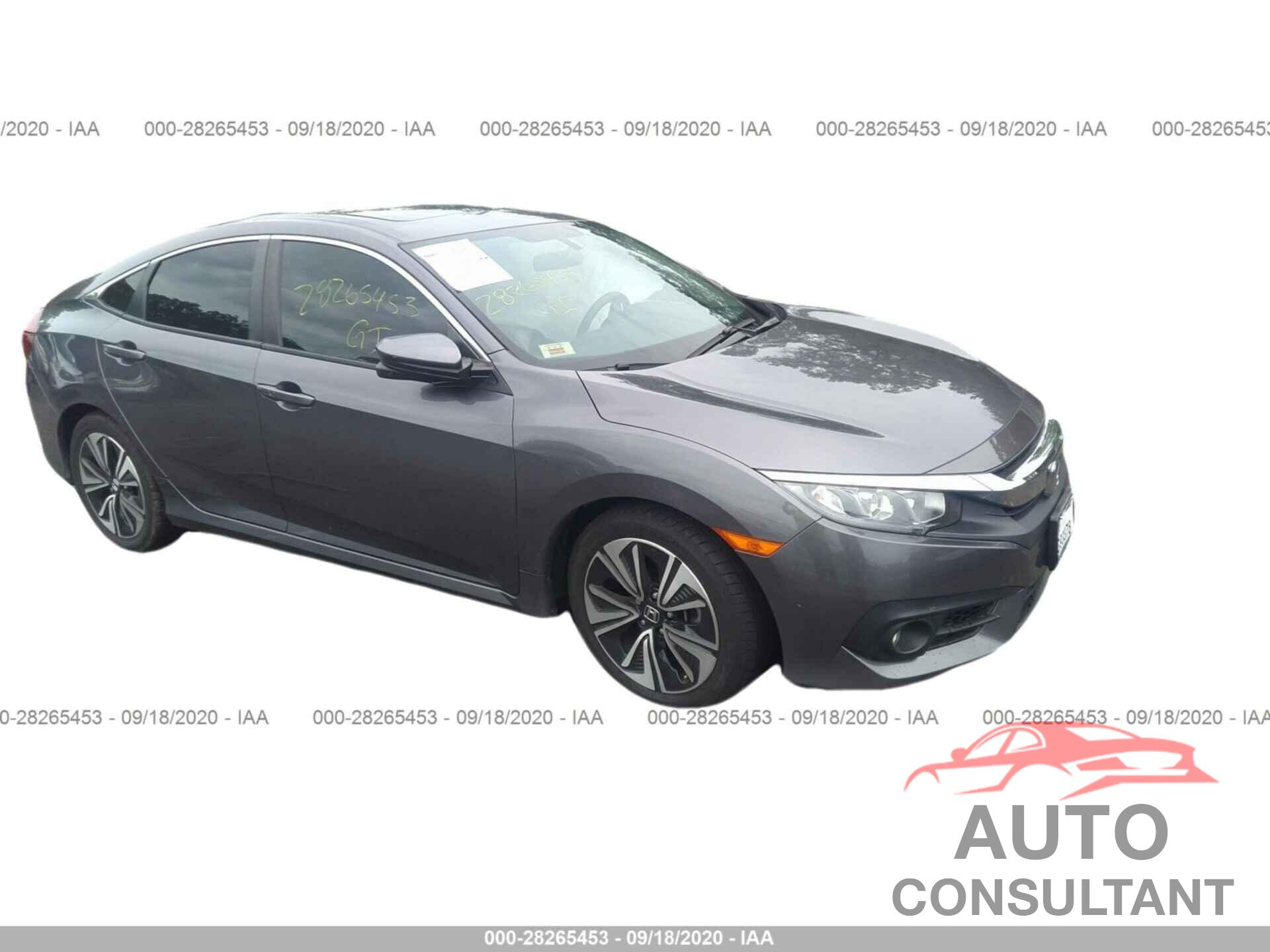 HONDA CIVIC SEDAN 2016 - 19XFC1F35GE216419