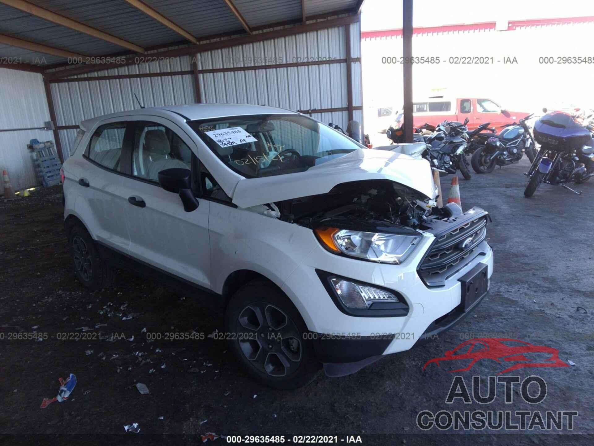 FORD ECOSPORT 2020 - MAJ3S2FE3LC317298