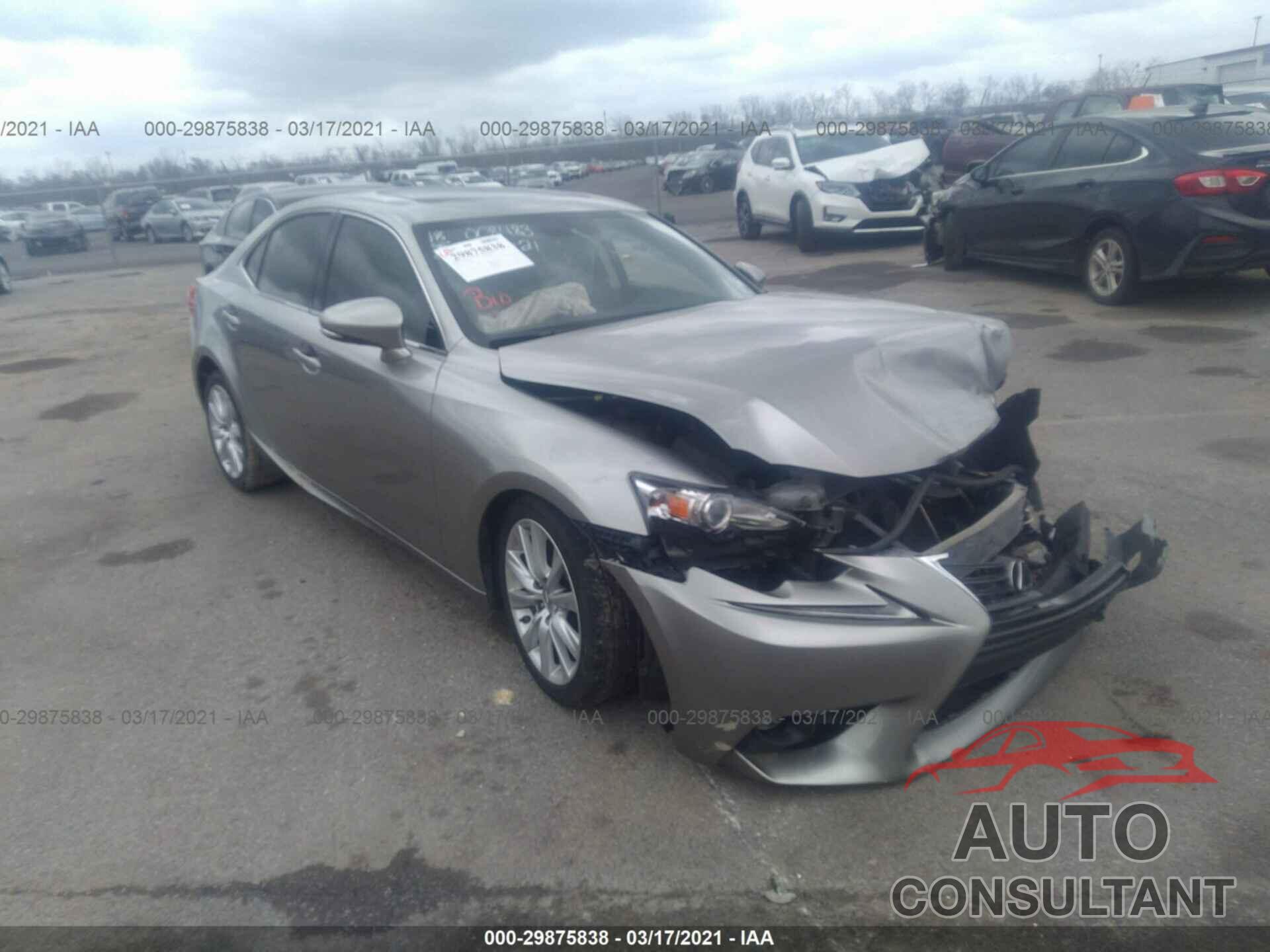 LEXUS IS 200T 2016 - JTHBA1D23G5008483