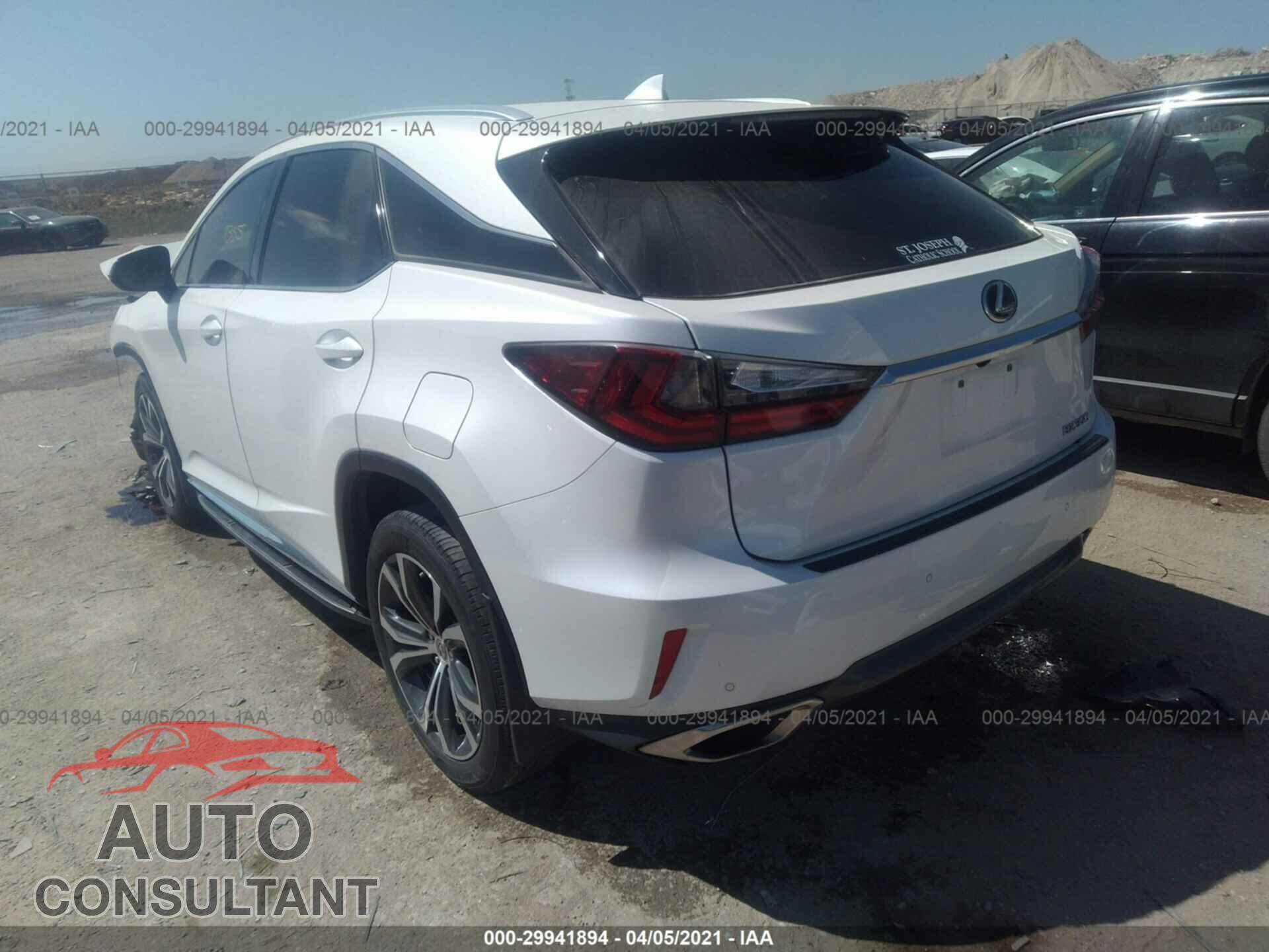 LEXUS RX 2017 - 2T2ZZMCA4HC056349
