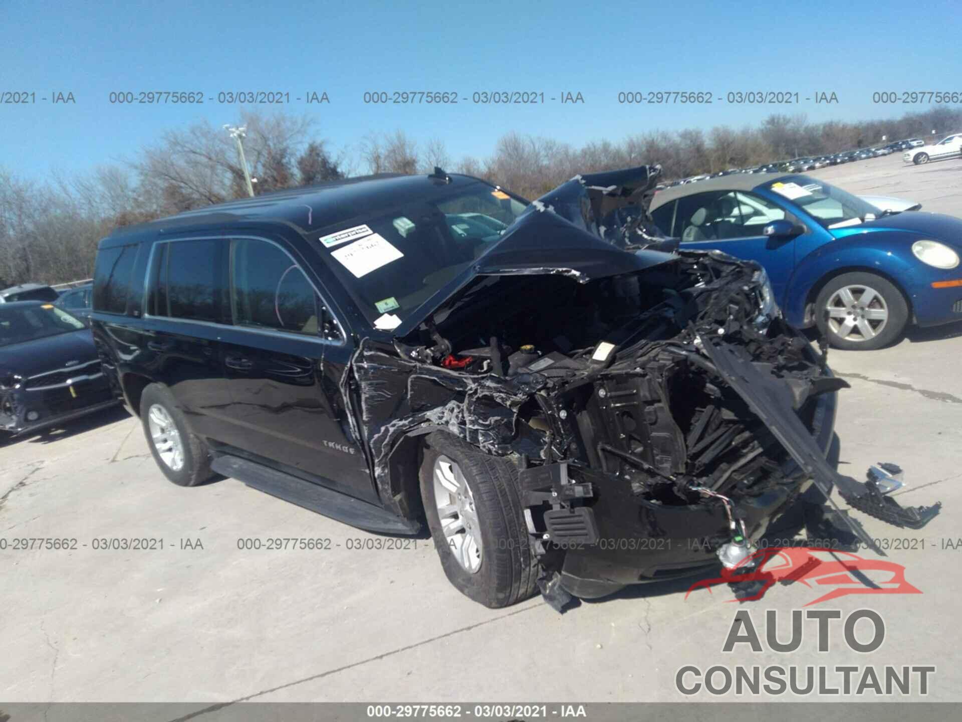 CHEVROLET TAHOE 2019 - 1GNSKBKCXKR396823