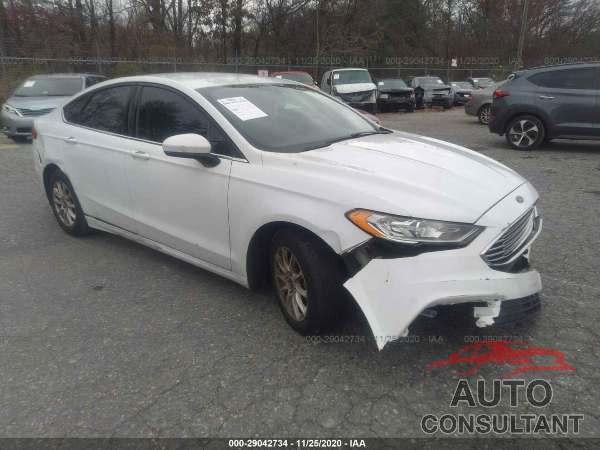 FORD FUSION 2017 - 3FA6P0G78HR185411