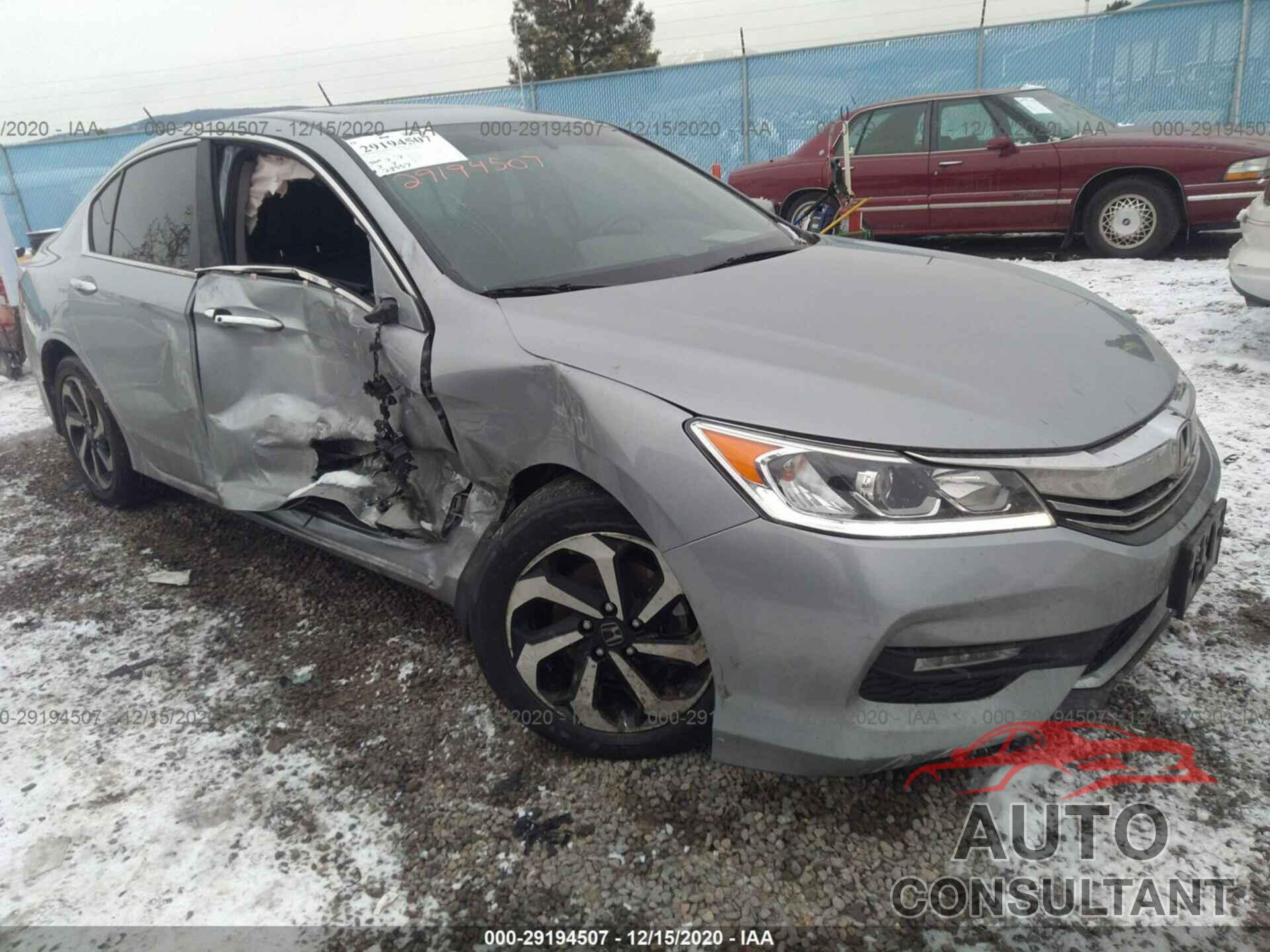 HONDA ACCORD SEDAN 2016 - 1HGCR2F81GA133903