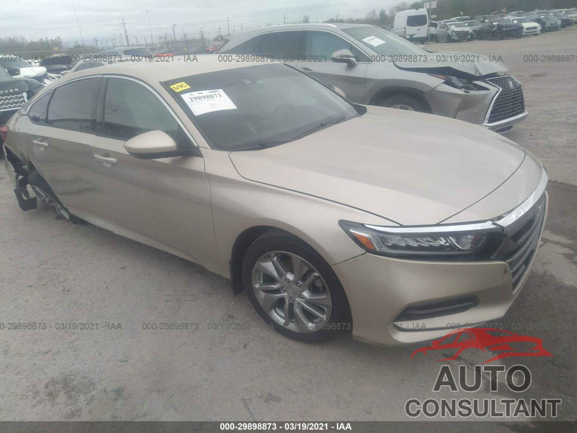 HONDA ACCORD SEDAN 2018 - 1HGCV1F11JA054358
