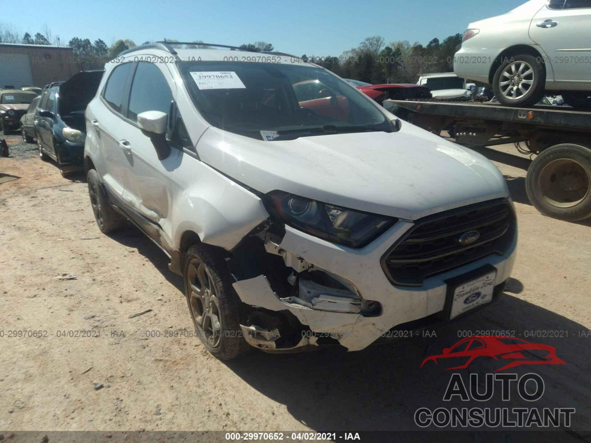 FORD ECOSPORT 2018 - MAJ6P1CL5JC201478