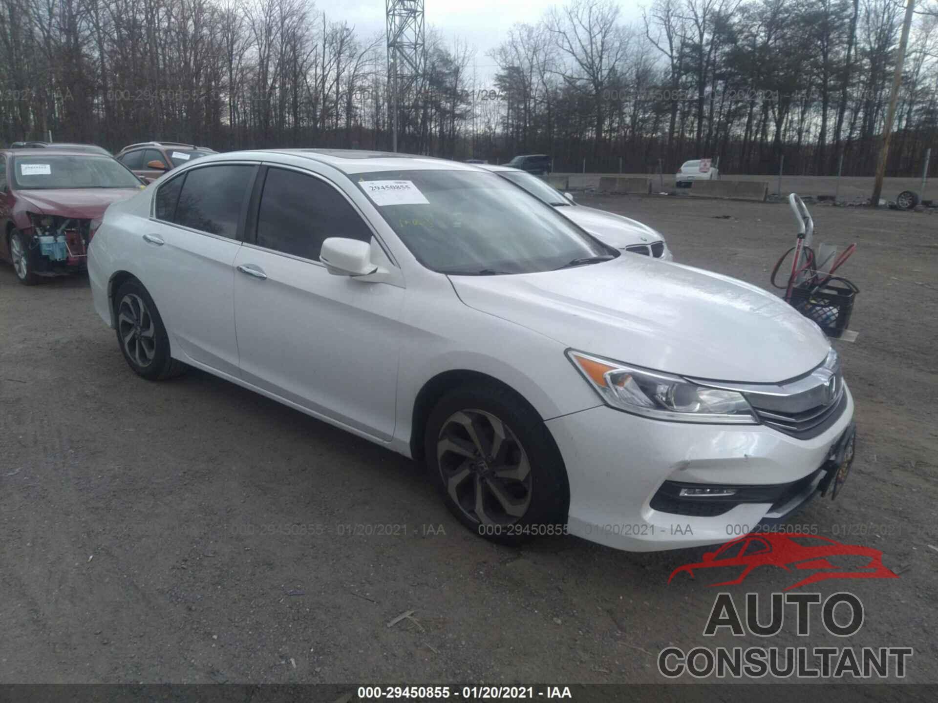 HONDA ACCORD SEDAN 2016 - 1HGCR2F88GA229950