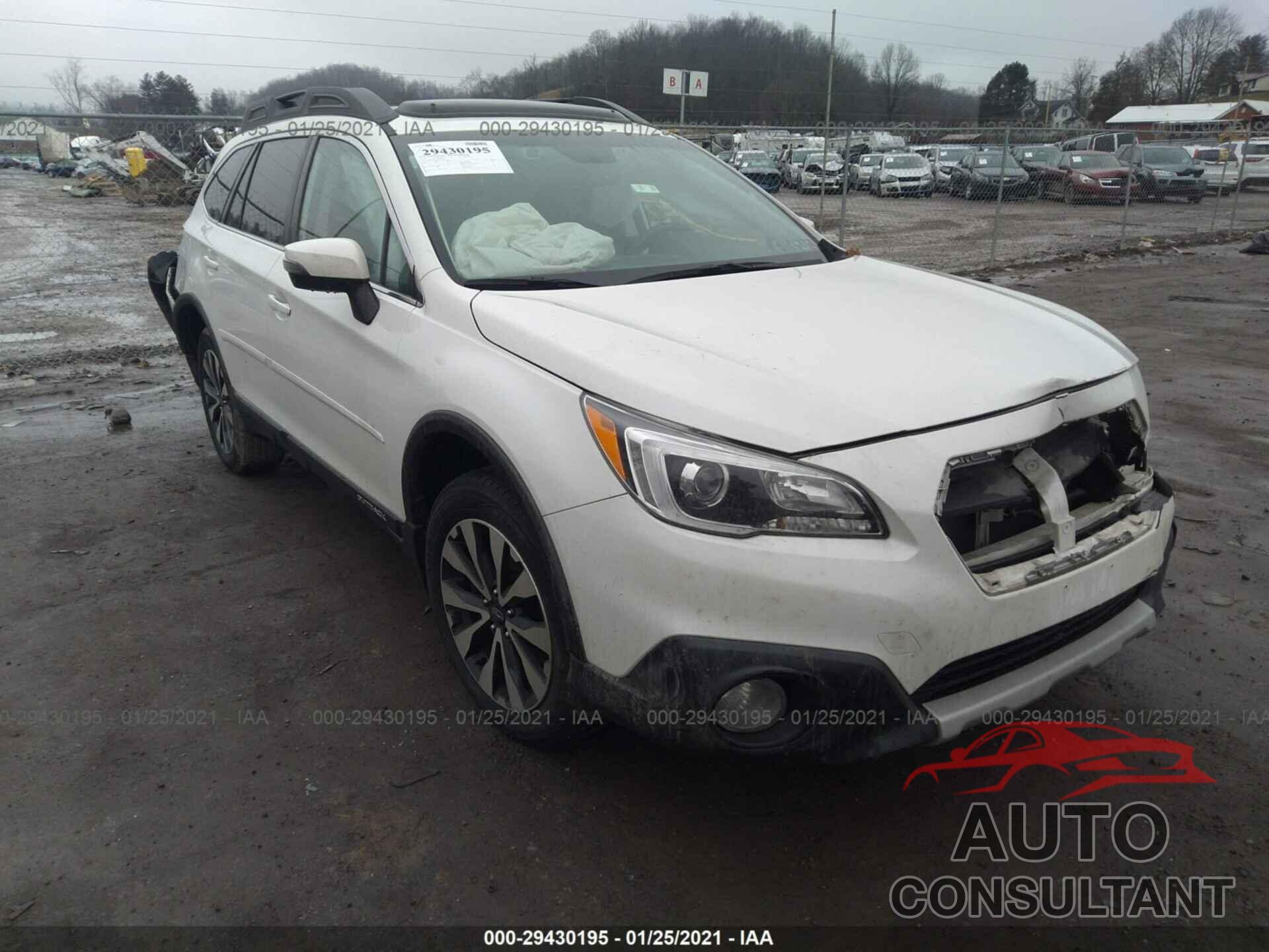 SUBARU OUTBACK 2016 - 4S4BSENC2G3212499