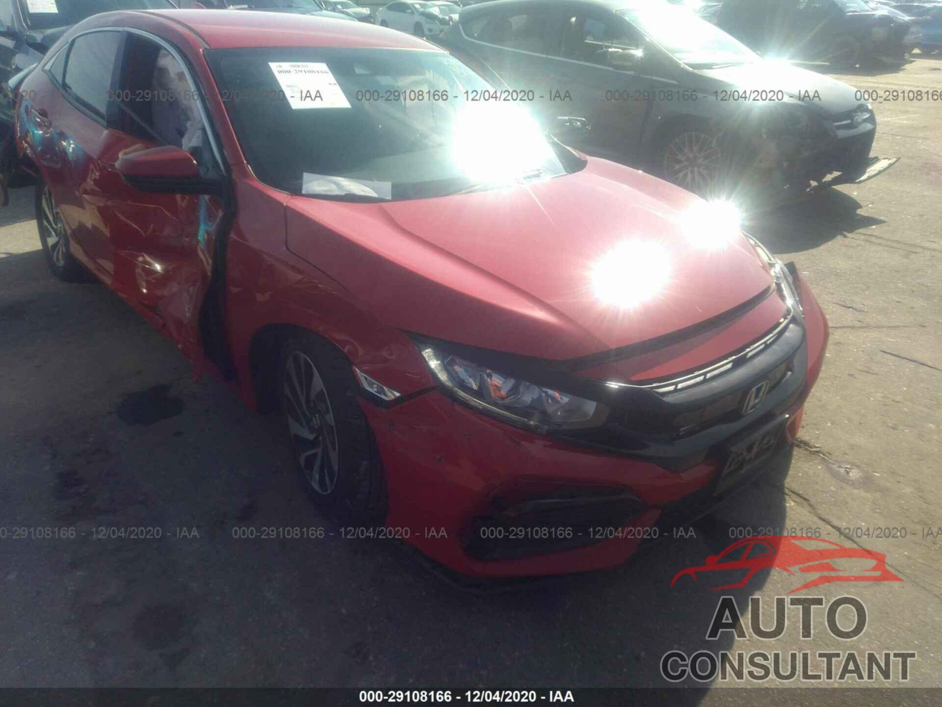 HONDA CIVIC HATCHBACK 2019 - SHHFK7H32KU213644