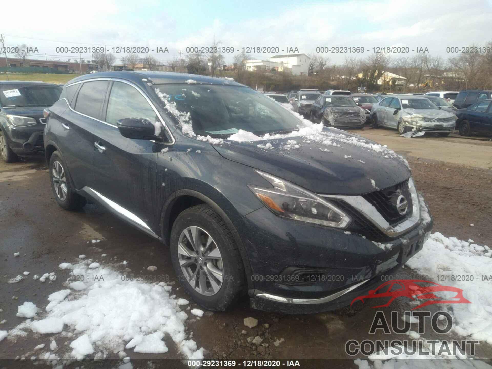 NISSAN MURANO 2018 - 5N1AZ2MG8JN177358