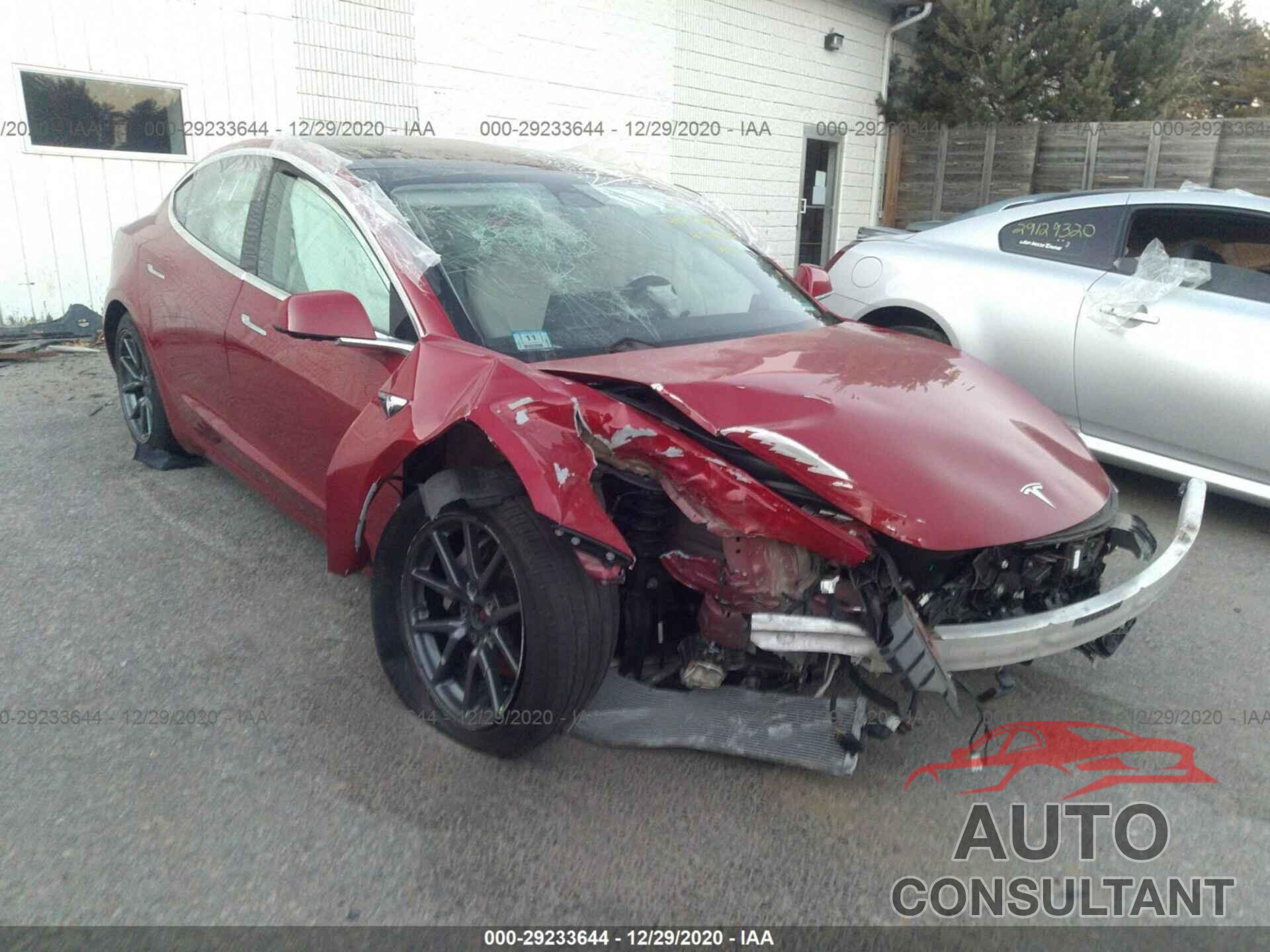 TESLA MODEL 3 2018 - 5YJ3E1EB2JF096375