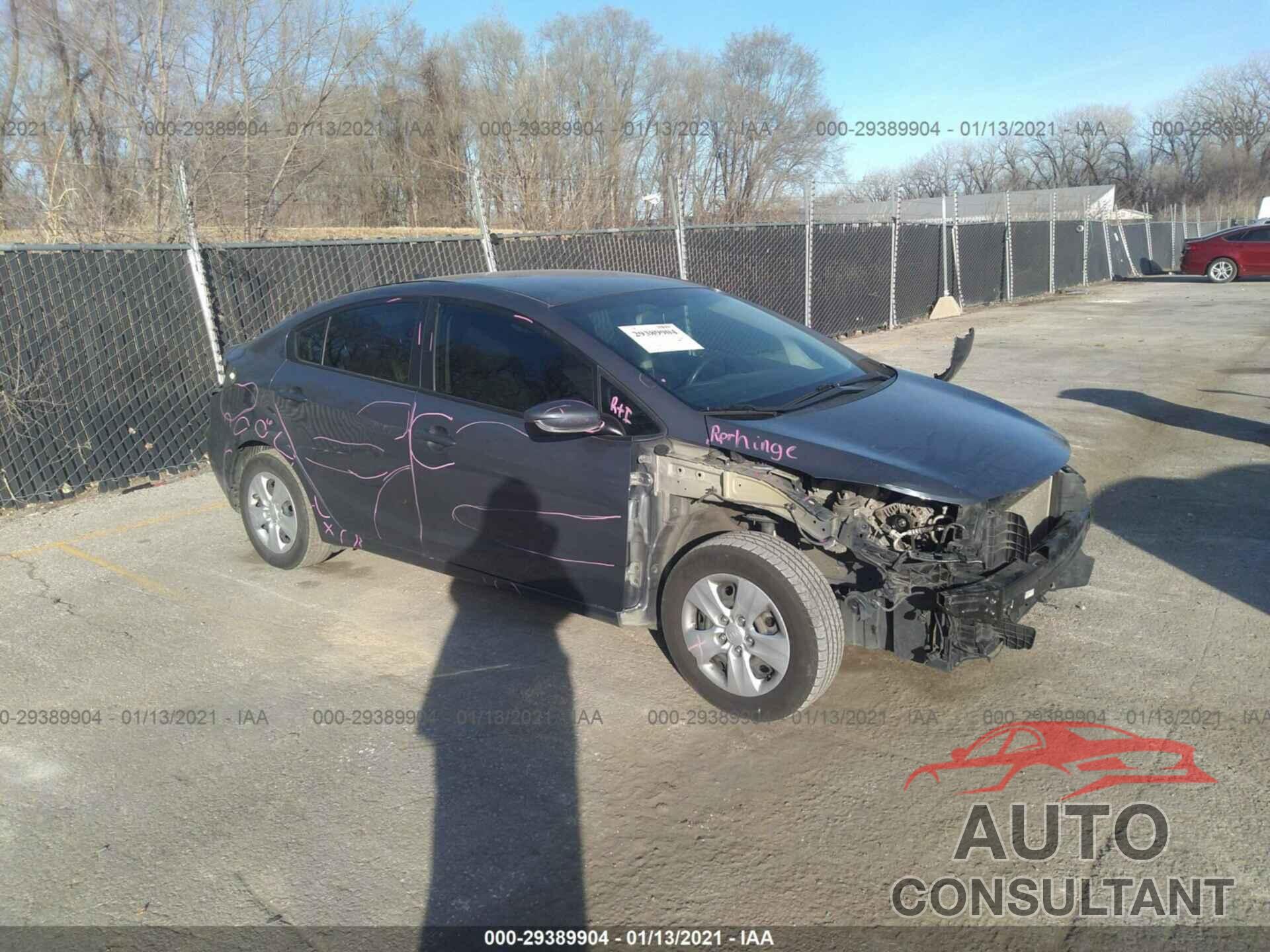KIA FORTE 2016 - KNAFK4A68G5554153