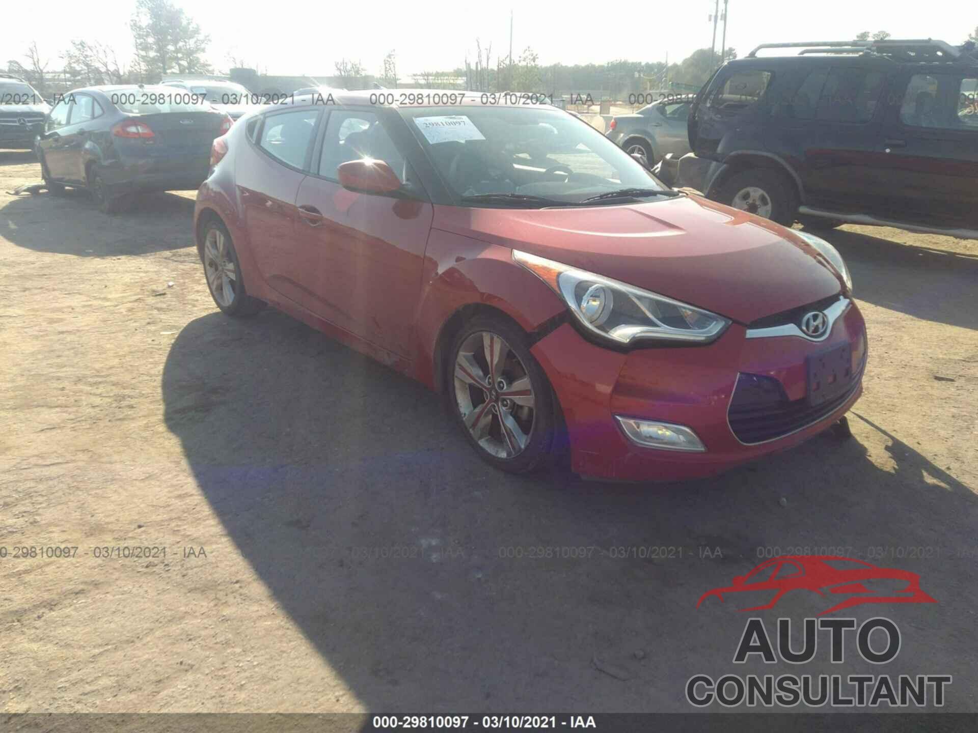 HYUNDAI VELOSTER 2016 - KMHTC6AD0GU282437