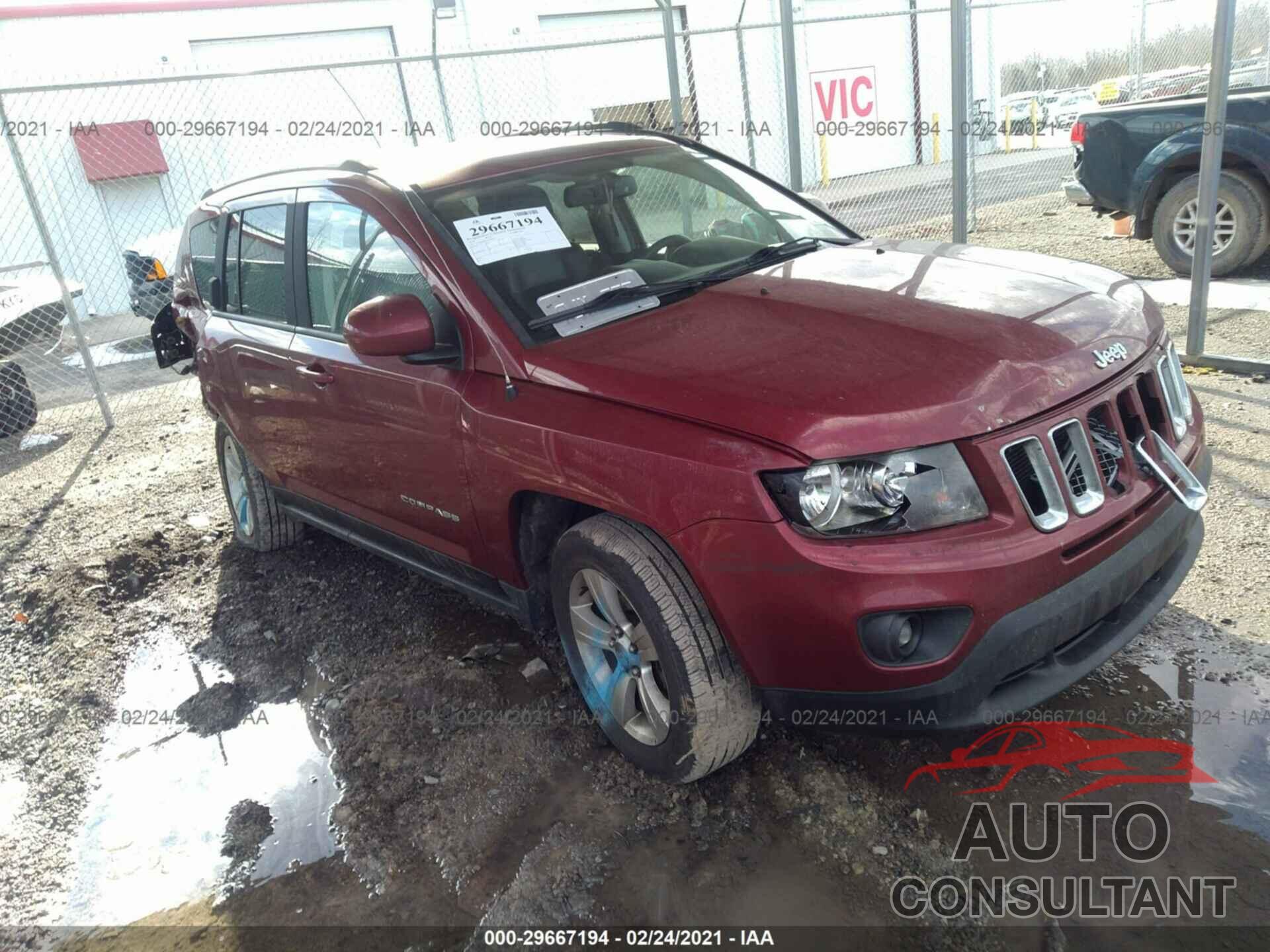 JEEP COMPASS 2016 - 1C4NJDEB3GD685649