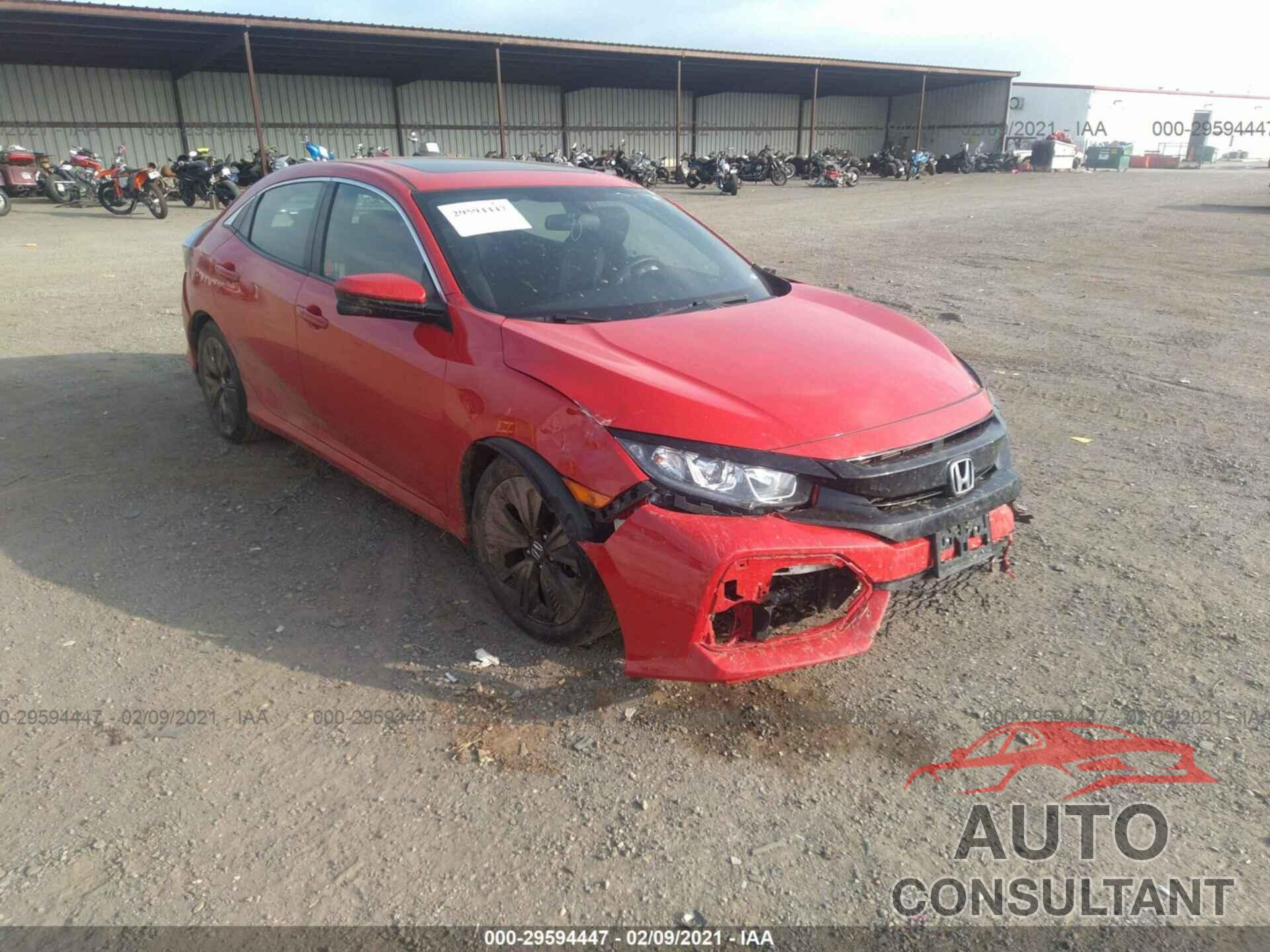 HONDA CIVIC HATCHBACK 2017 - SHHFK7H58HU423451