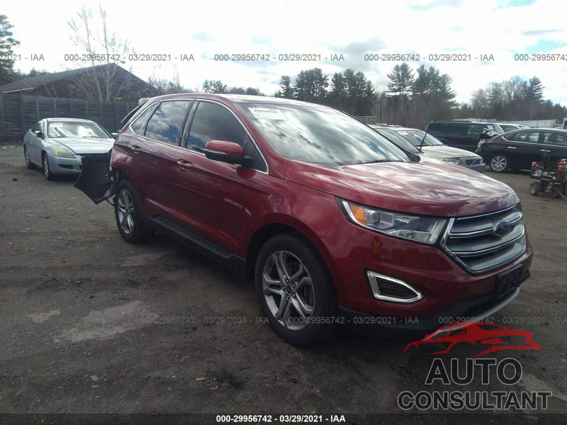 FORD EDGE 2016 - 2FMPK4K98GBB55024