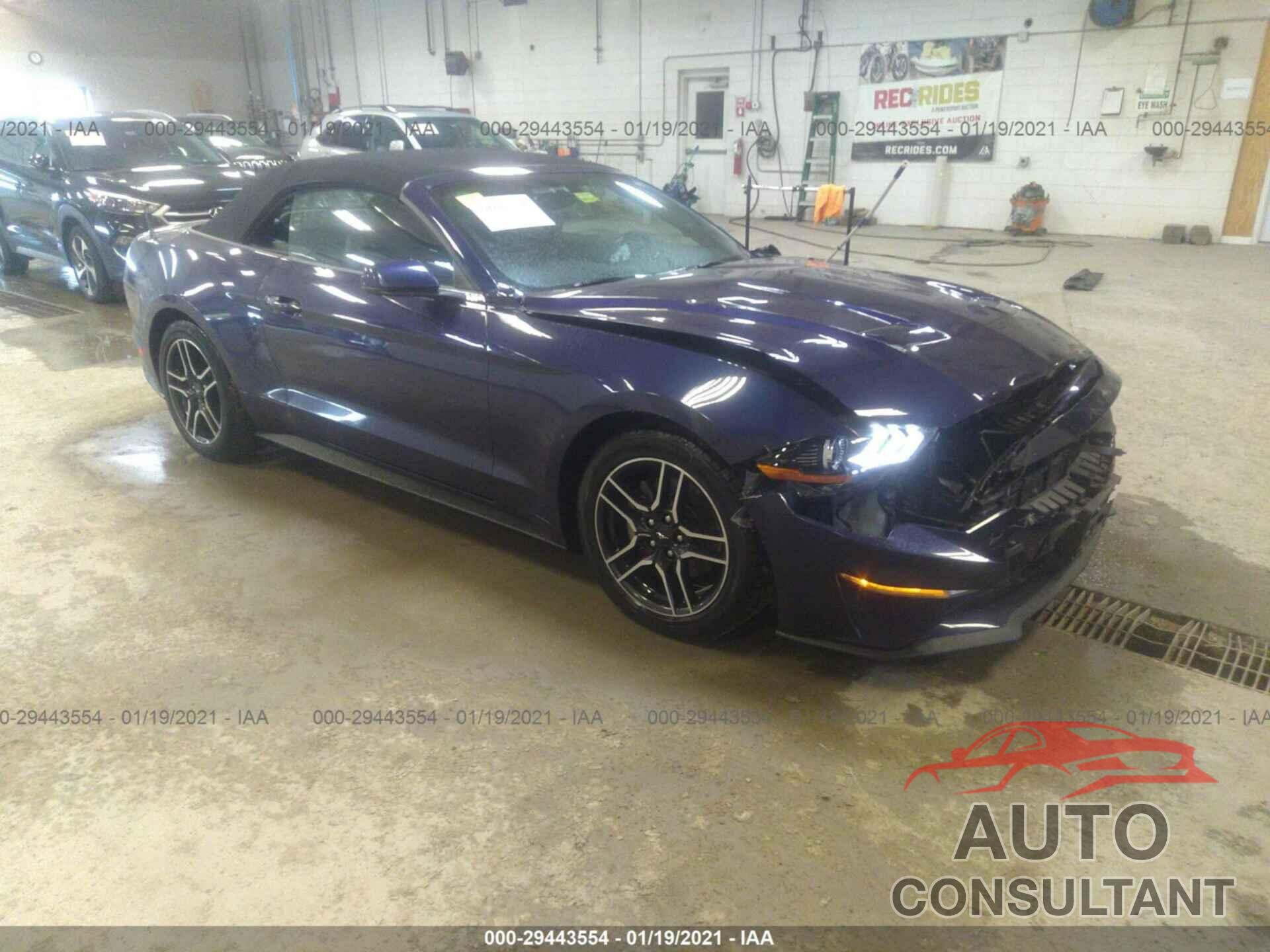 FORD MUSTANG 2018 - 1FATP8UH7J5155825