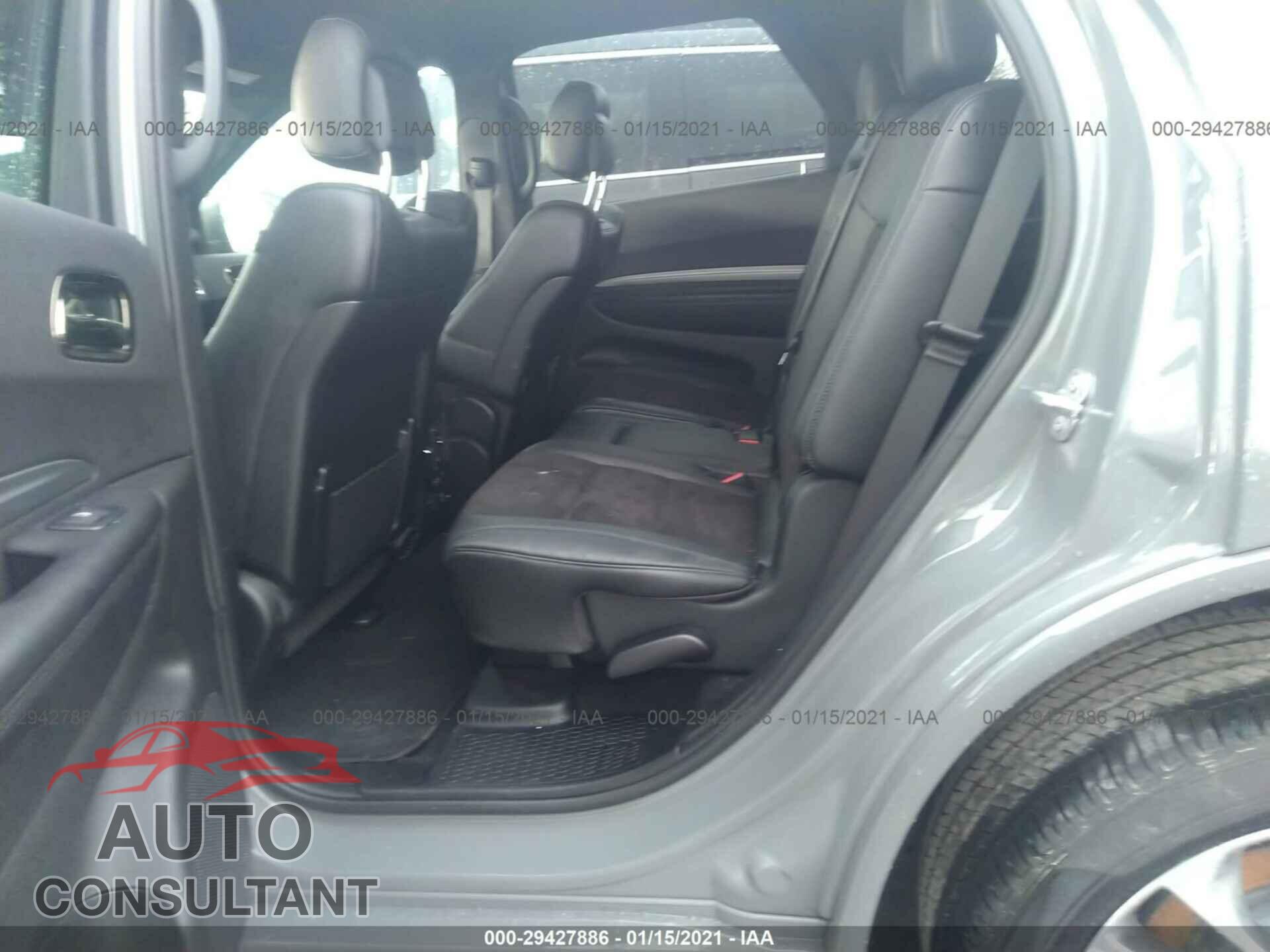 DODGE DURANGO 2020 - 1C4RDHDGXLC285570