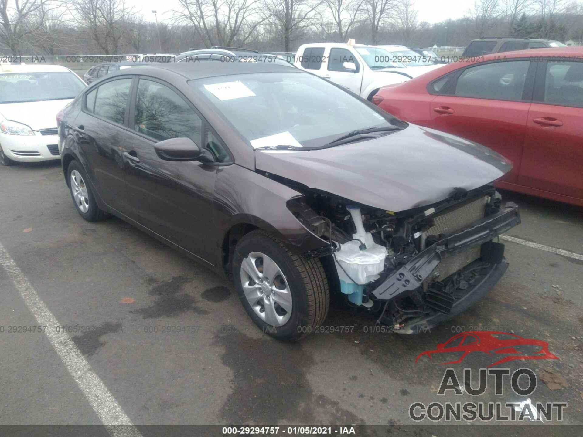 KIA FORTE 2017 - 3KPFK4A71HE077387