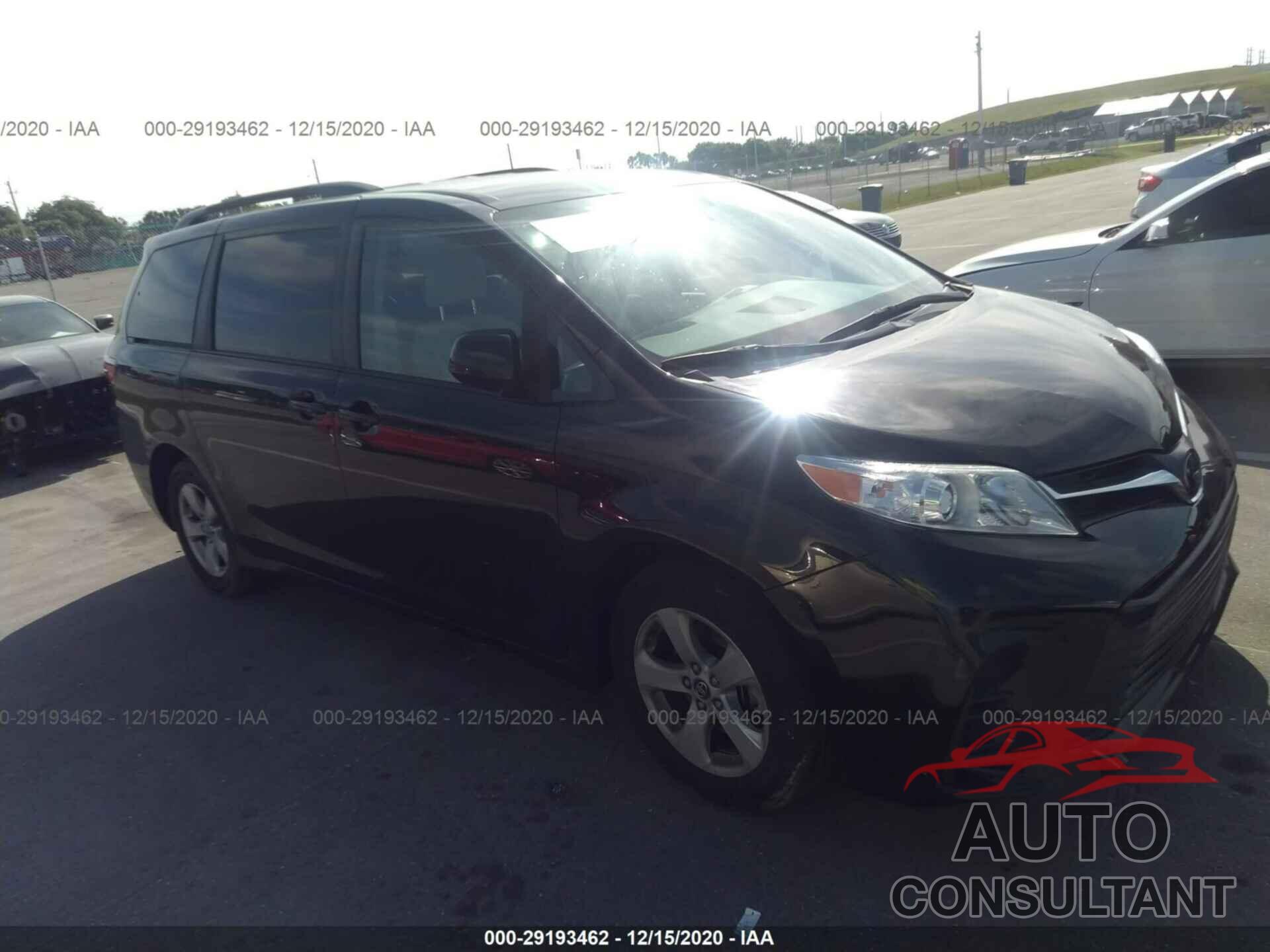 TOYOTA SIENNA 2020 - 5TDKZ3DC3LS028915