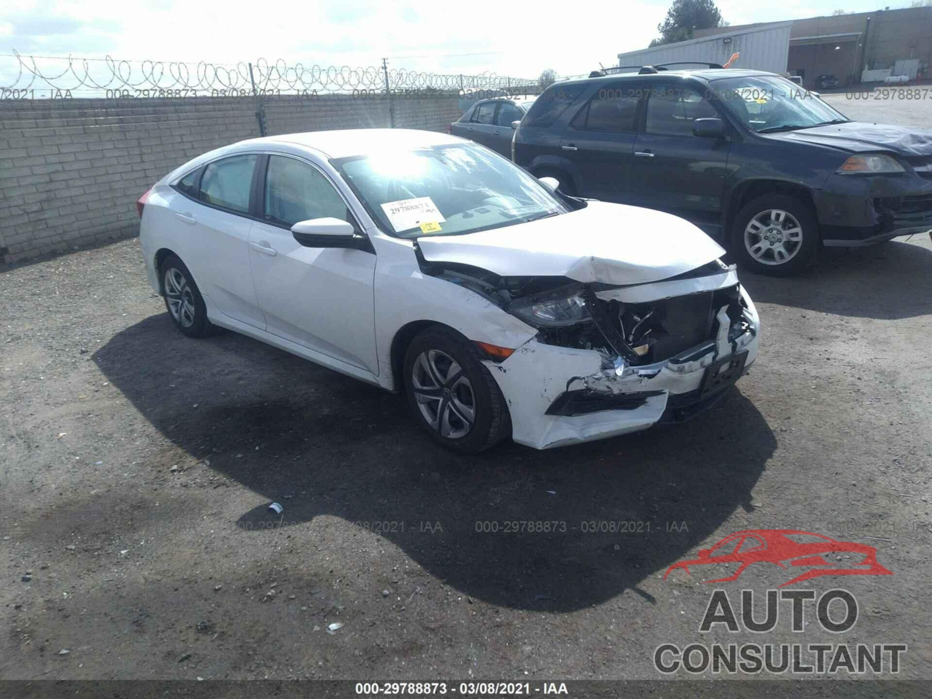 HONDA CIVIC SEDAN 2018 - 2HGFC2F54JH510561