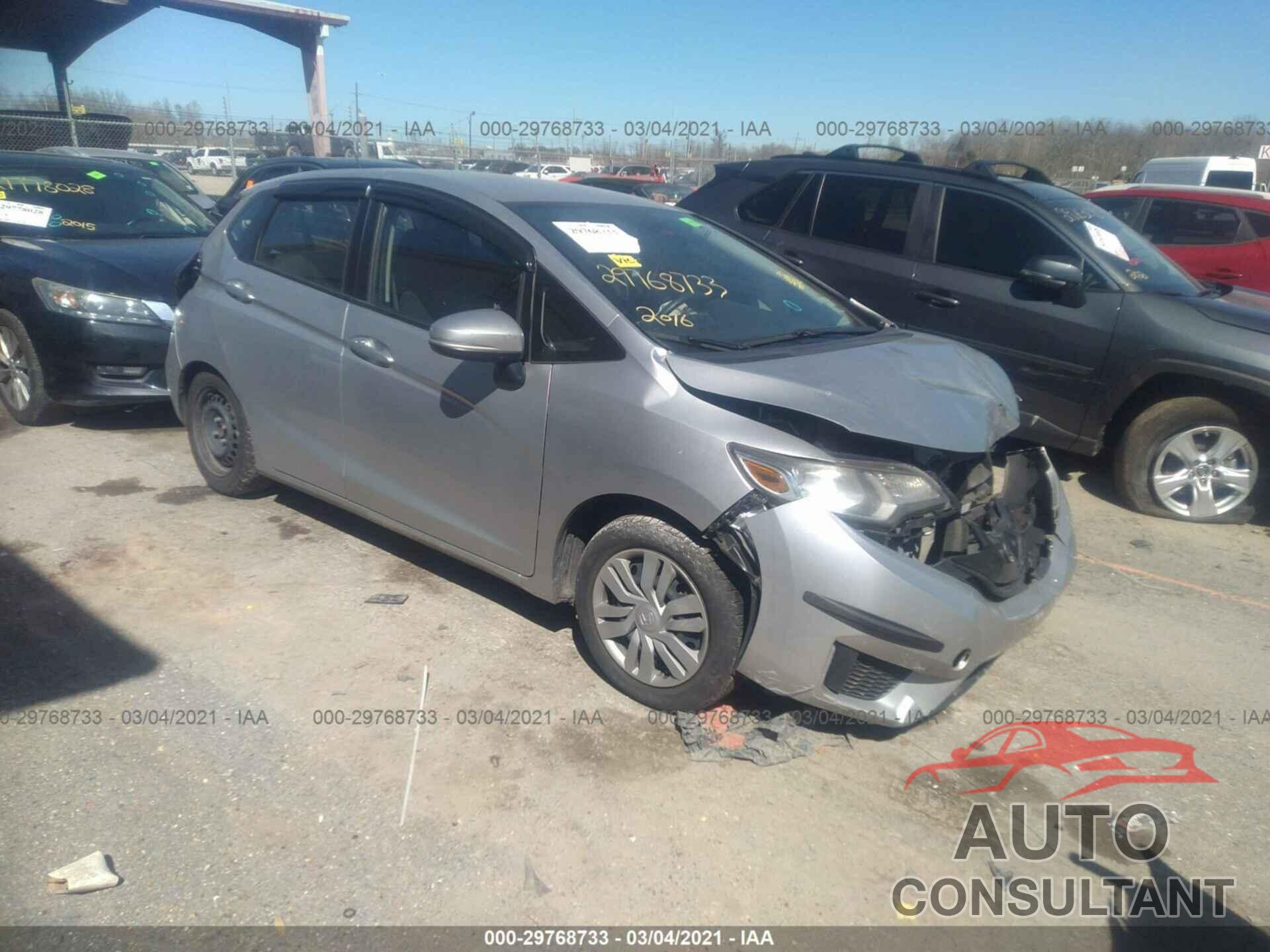 HONDA FIT 2016 - JHMGK5H52GX008980