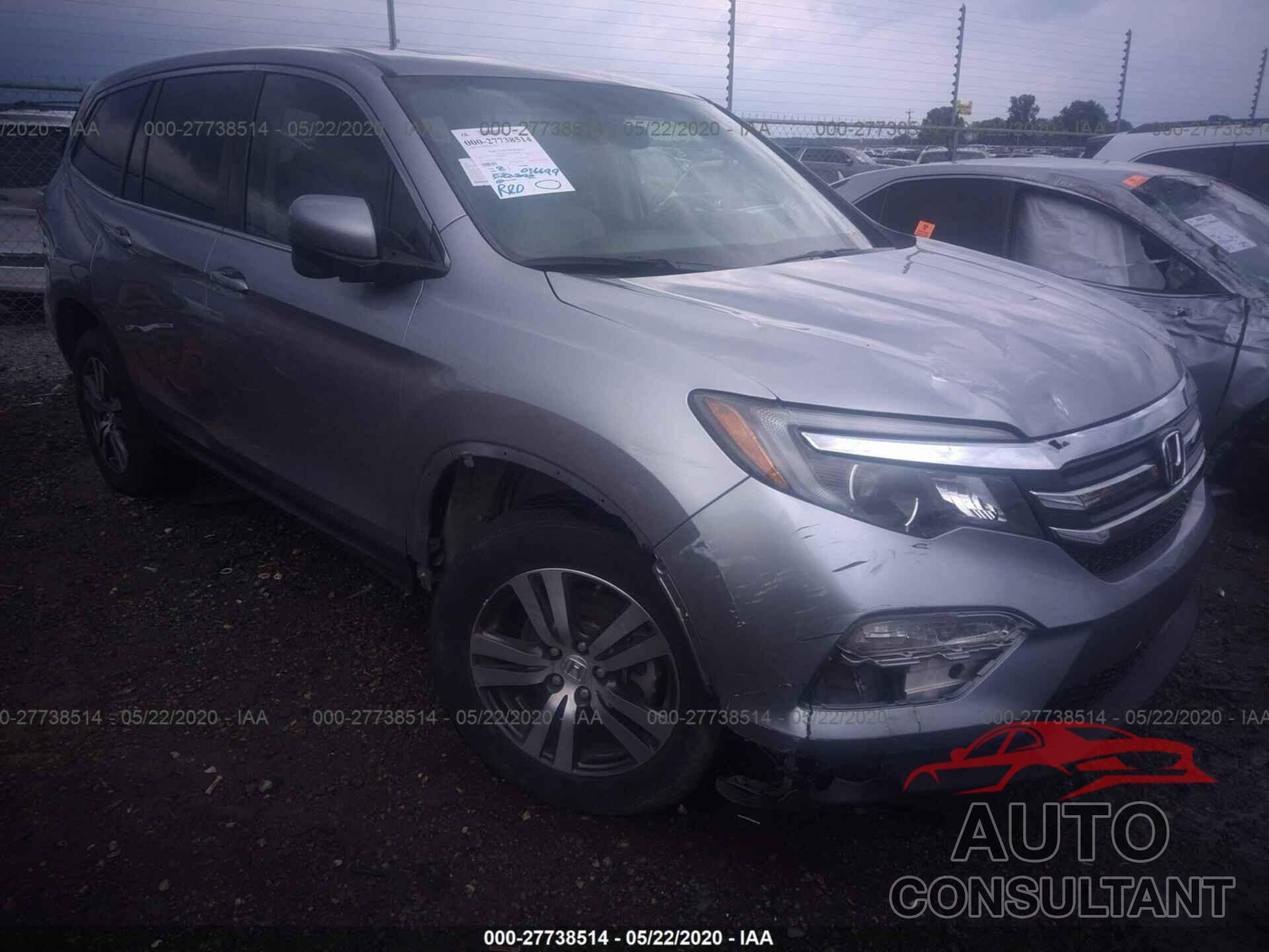 Honda Pilot 2017 - 5FNYF6H79HB006110