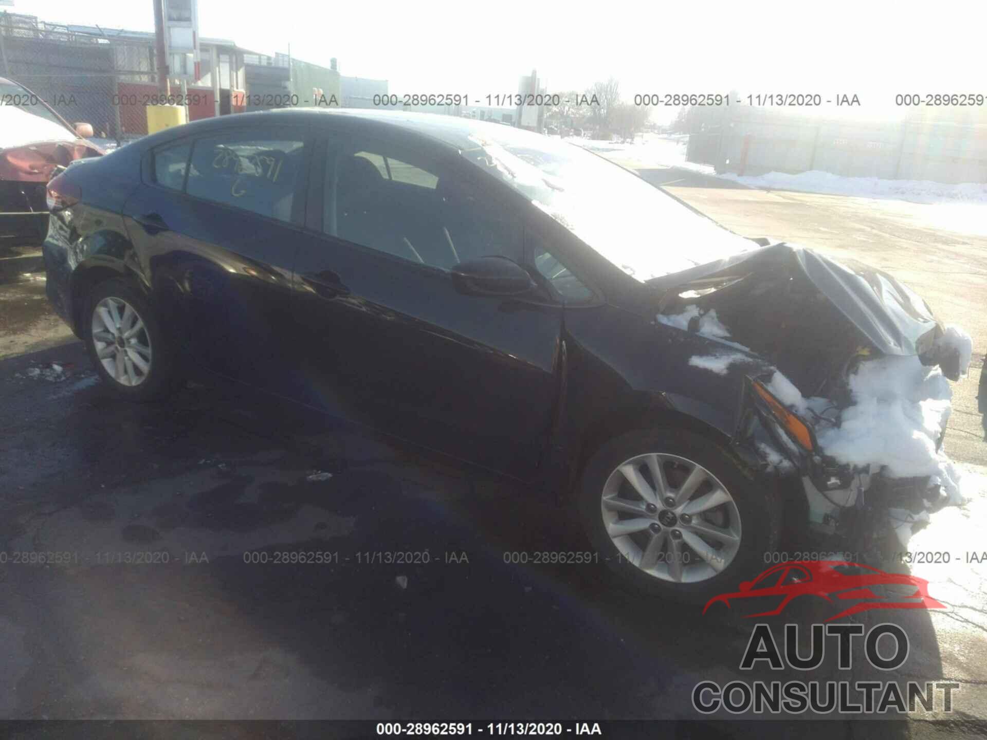 KIA FORTE 2017 - 3KPFL4A70HE112823