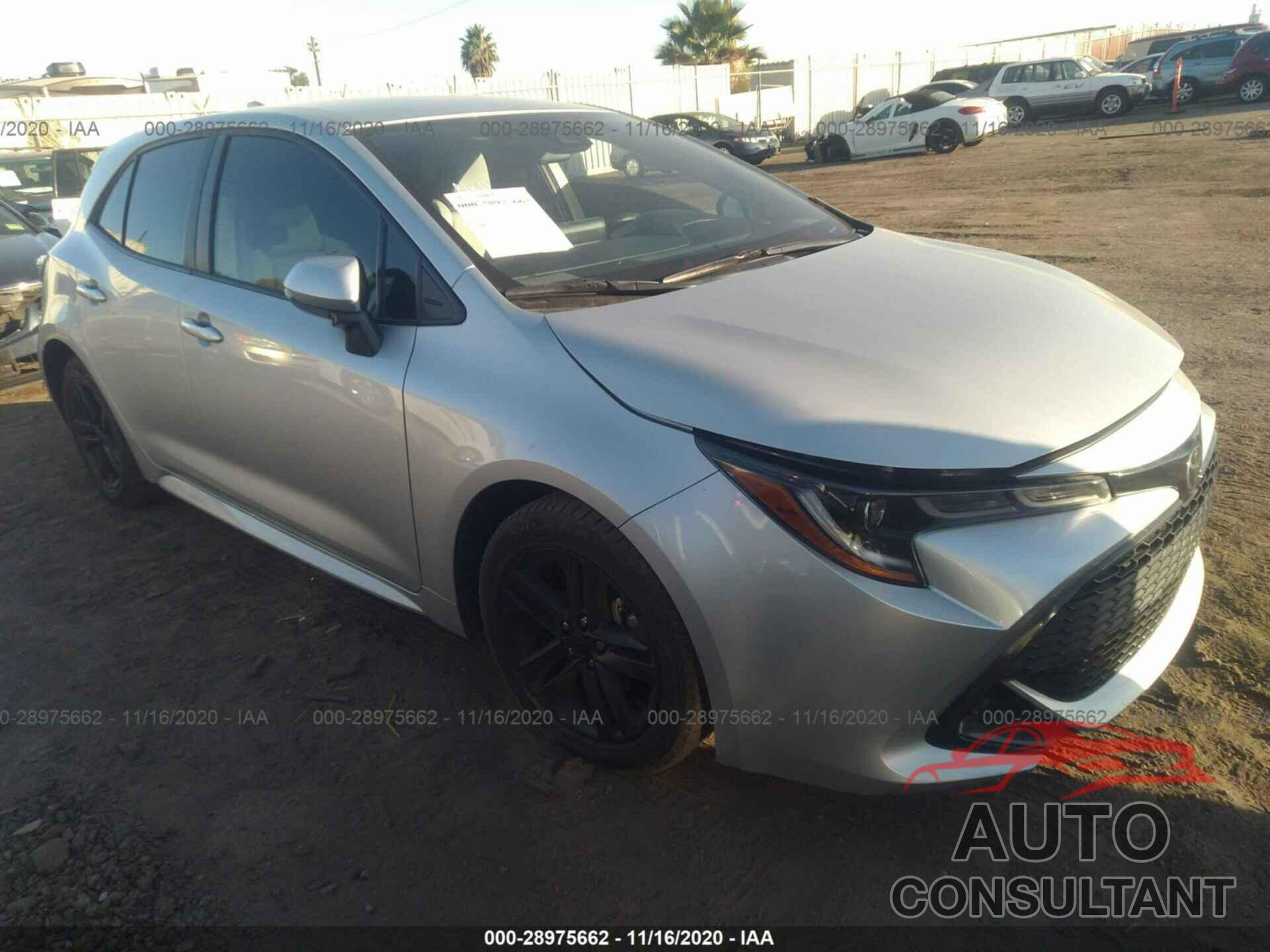 TOYOTA COROLLA HATCHBACK 2019 - JTNK4RBE7K3017210