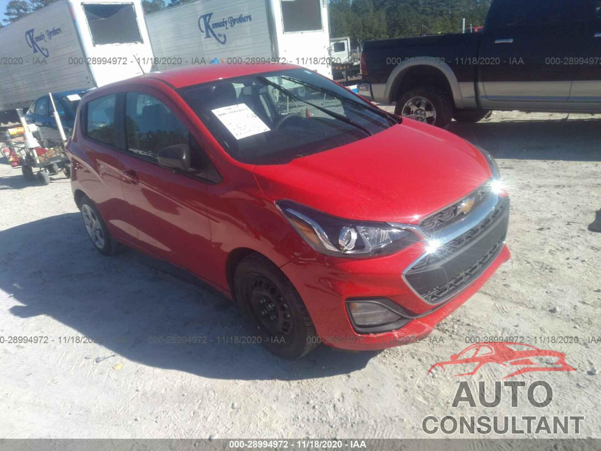 CHEVROLET SPARK 2019 - KL8CB6SA4KC807616