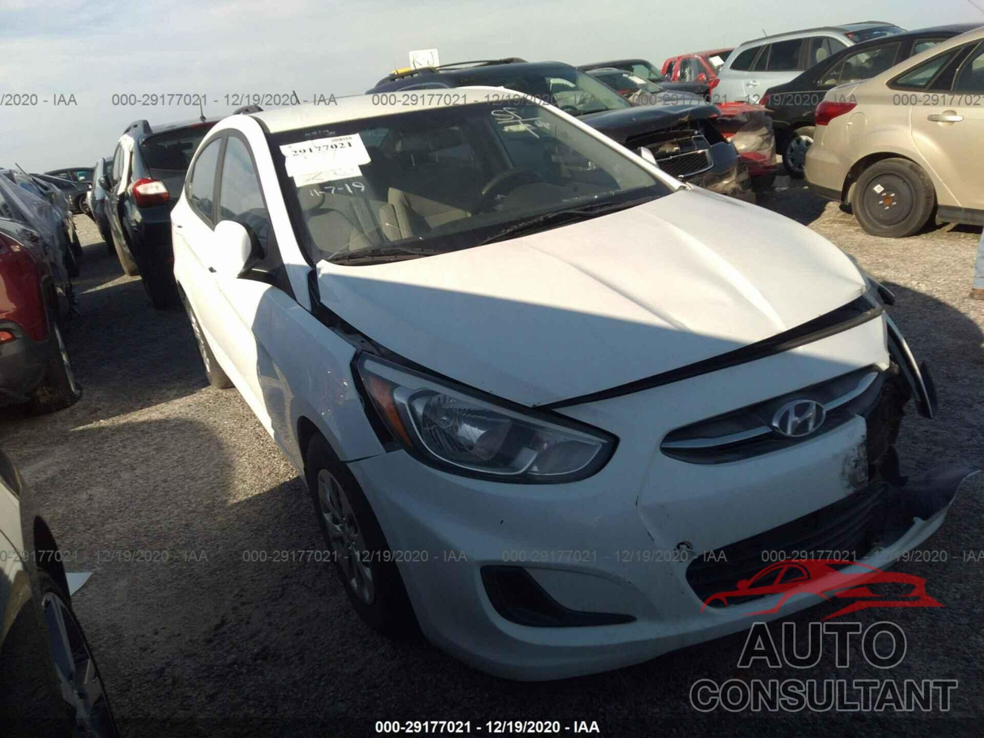 HYUNDAI ACCENT 2016 - KMHCT4AE6GU080537