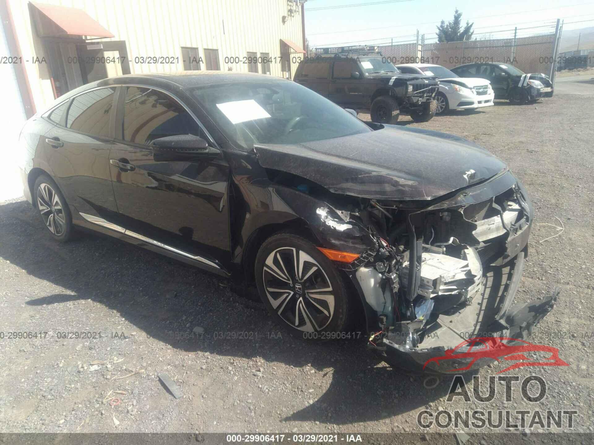 HONDA CIVIC SEDAN 2016 - 19XFC1F70GE203497