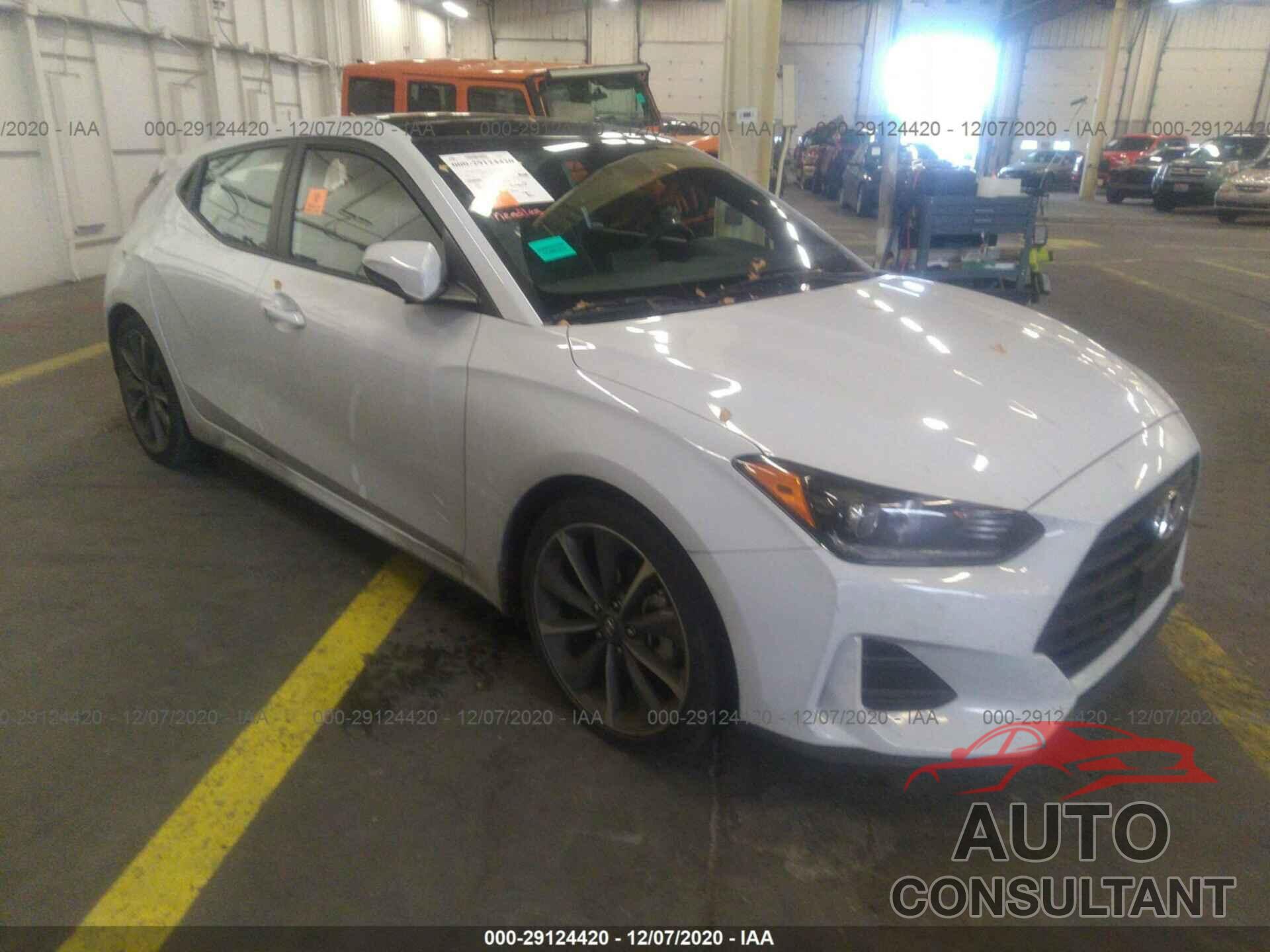 HYUNDAI VELOSTER 2019 - KMHTG6AF4KU009046