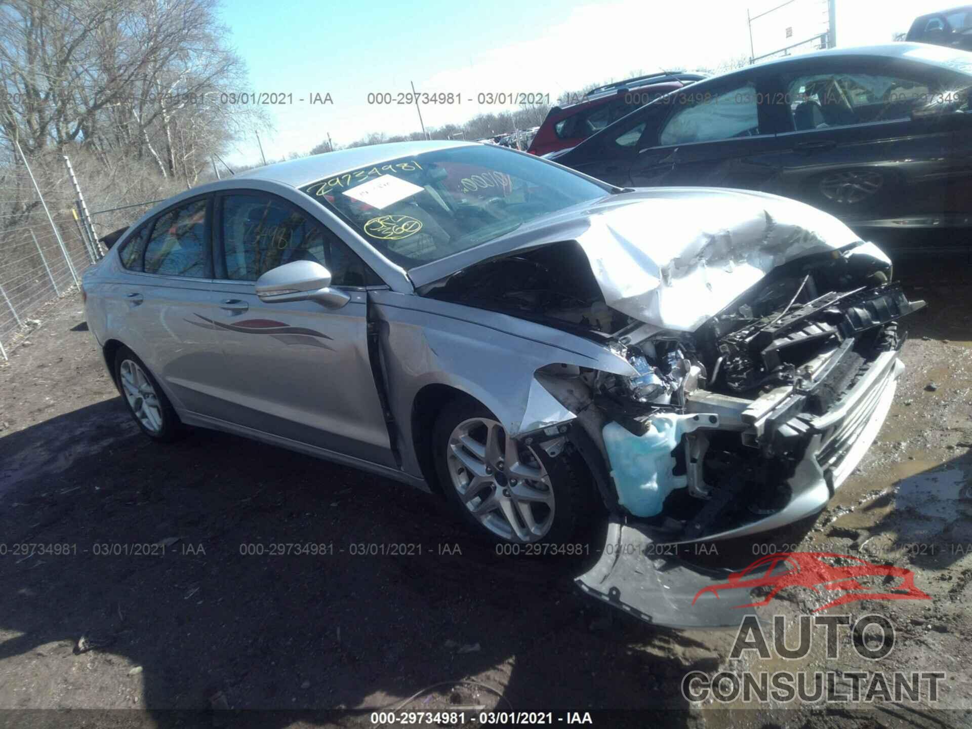 FORD FUSION 2016 - 1FA6P0H76G5105300