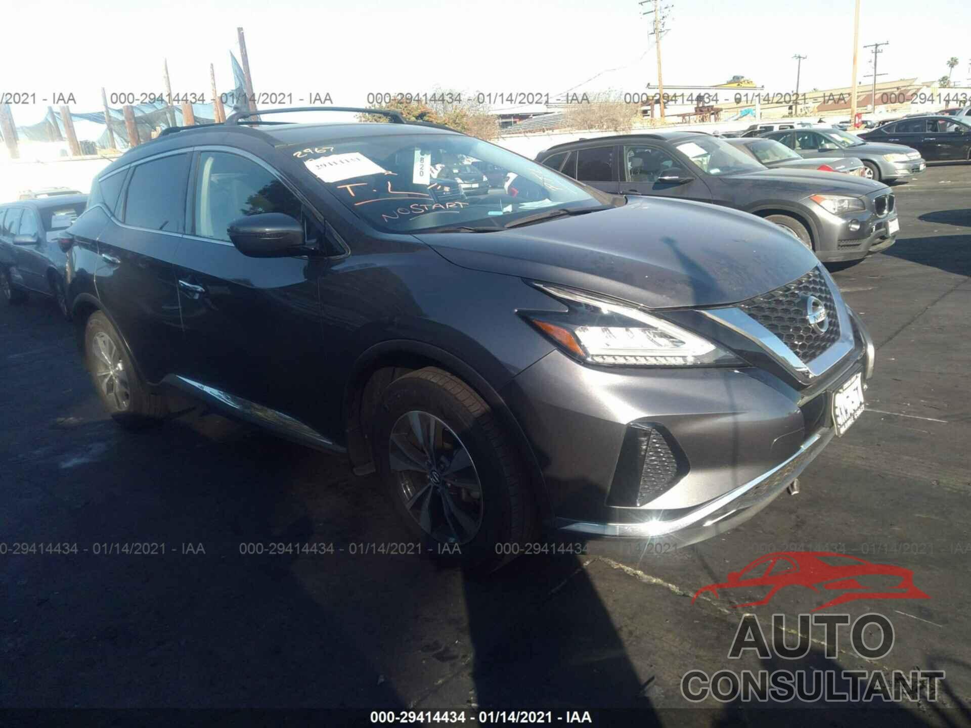 NISSAN MURANO 2019 - 5N1AZ2MJ0KN117751