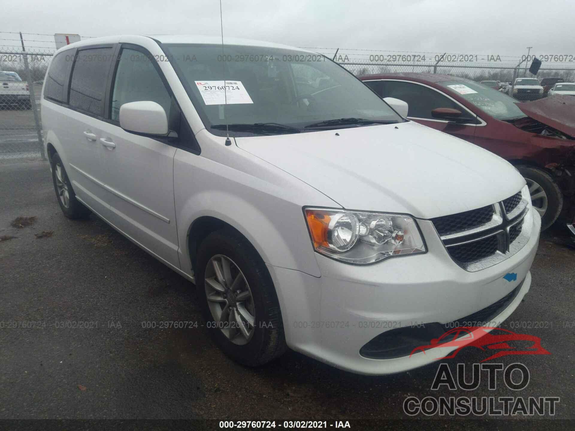 DODGE GRAND CARAVAN 2016 - 2C4RDGBG8GR279535