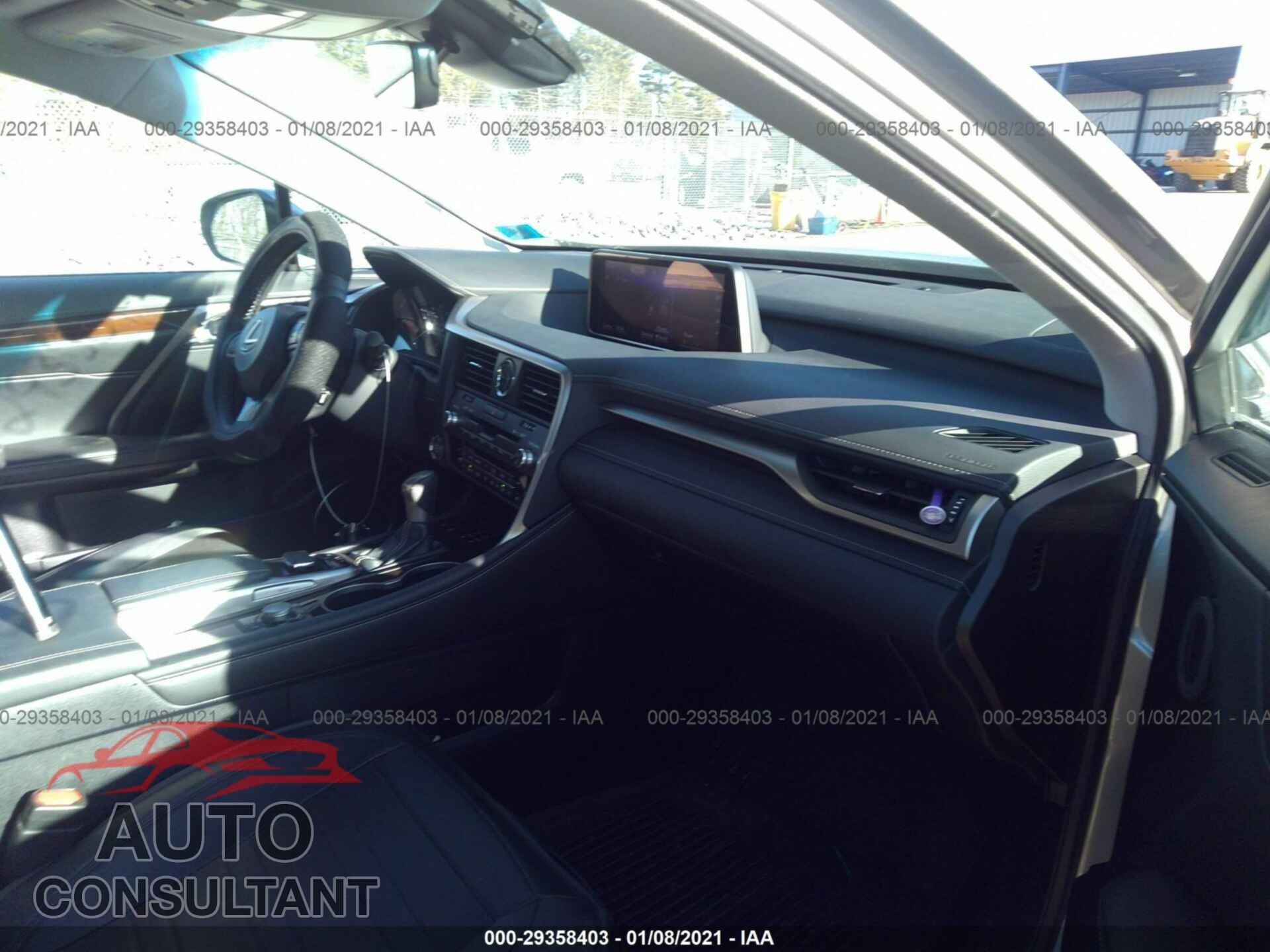 LEXUS RX 2017 - 2T2BZMCA5HC112042